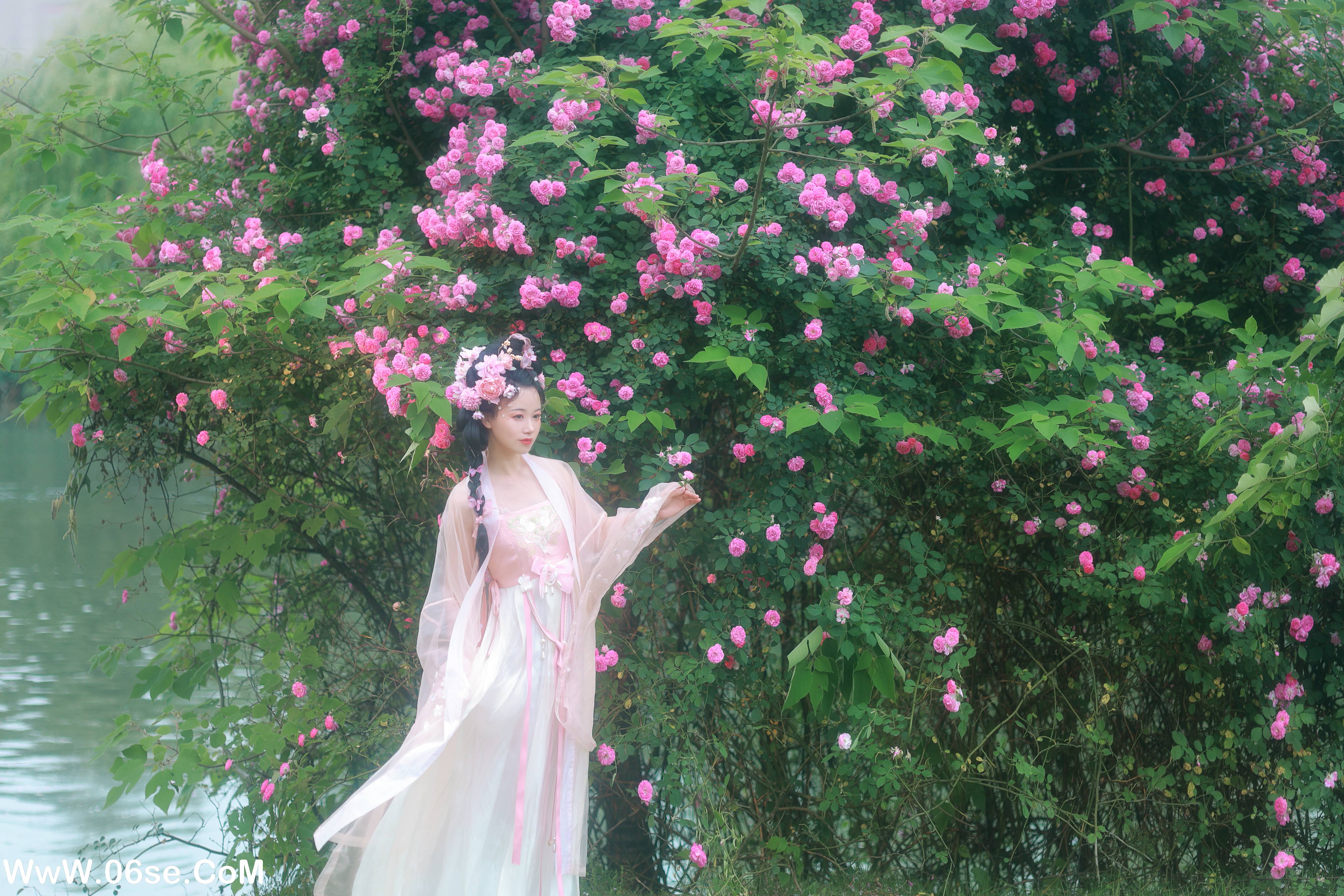 图片[20]-[YITUYU艺图语]2022.06.18 蔷薇花神 笑笑[35P-303.54MB]-六色网