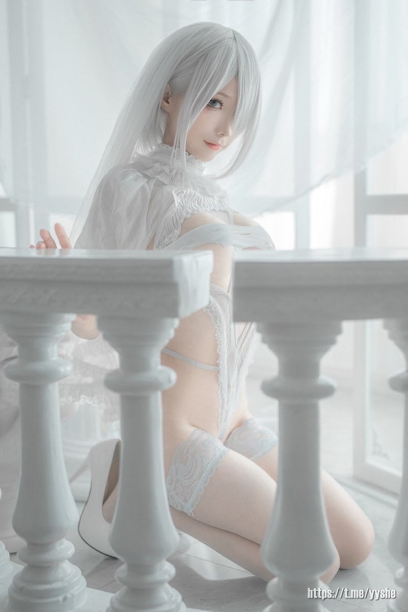 蠢沫沫 - 2B 白婚纱 [59P] 53