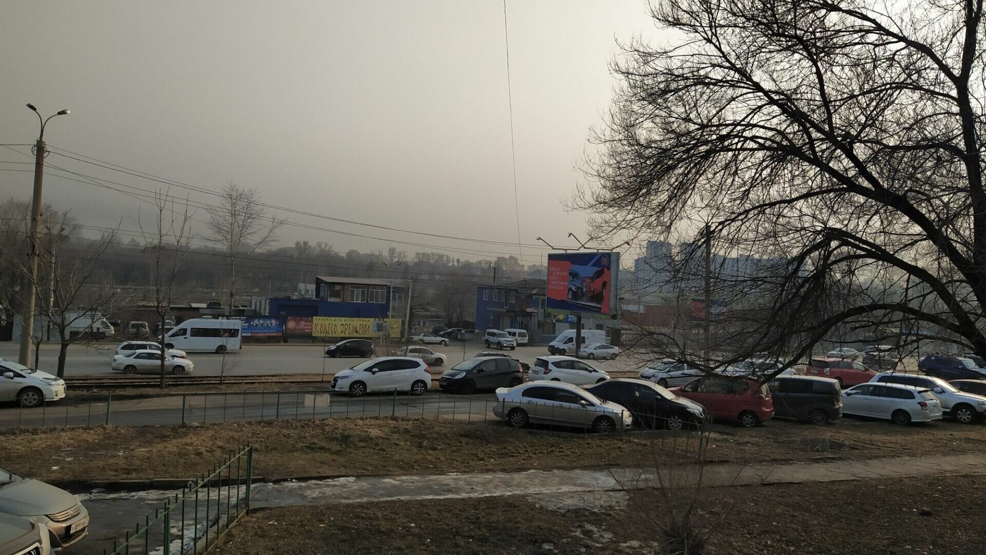 Предупреждение 1-ой степени опасности снова объявили в Хабаровске