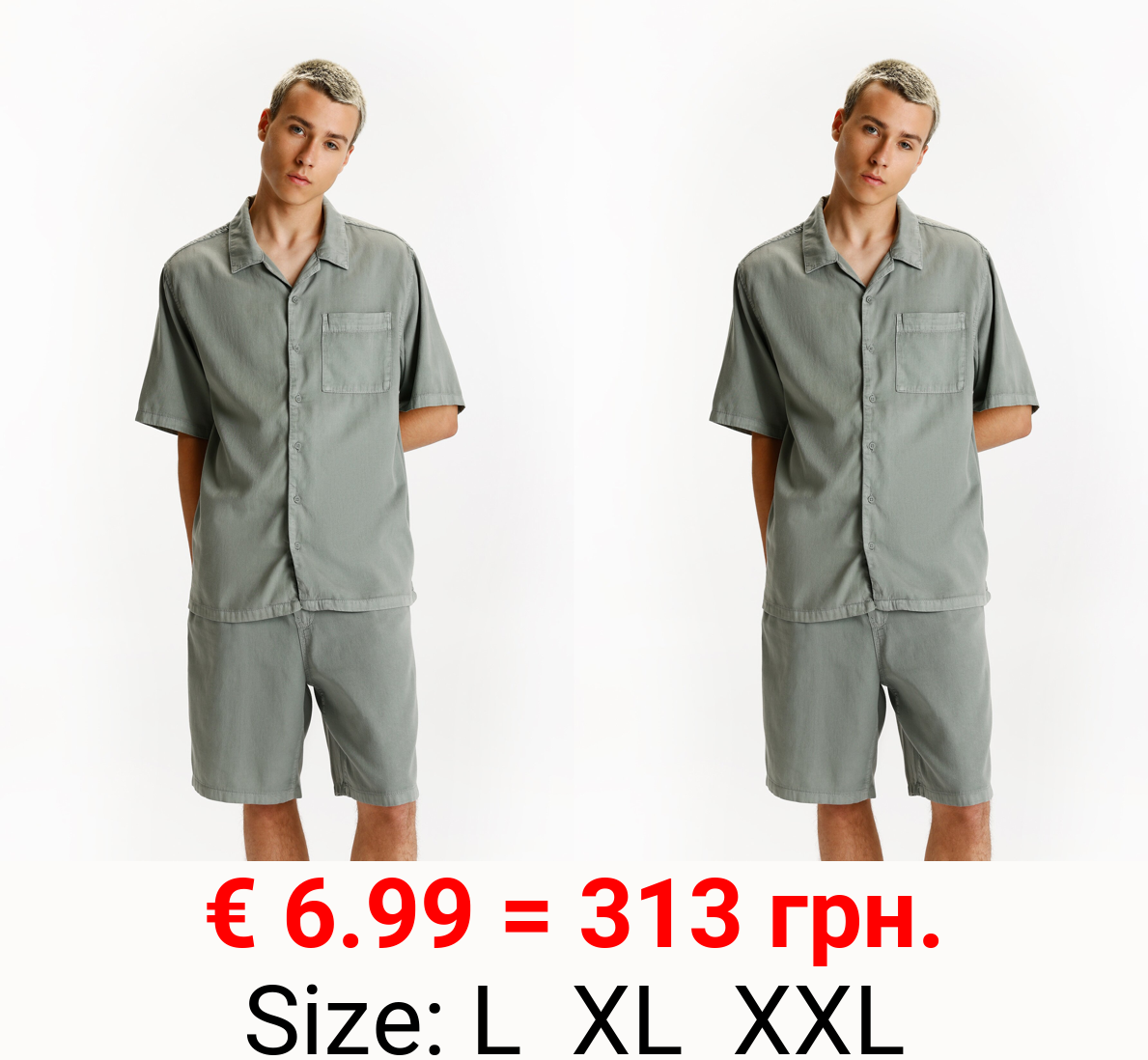 Lightweight denim shirt