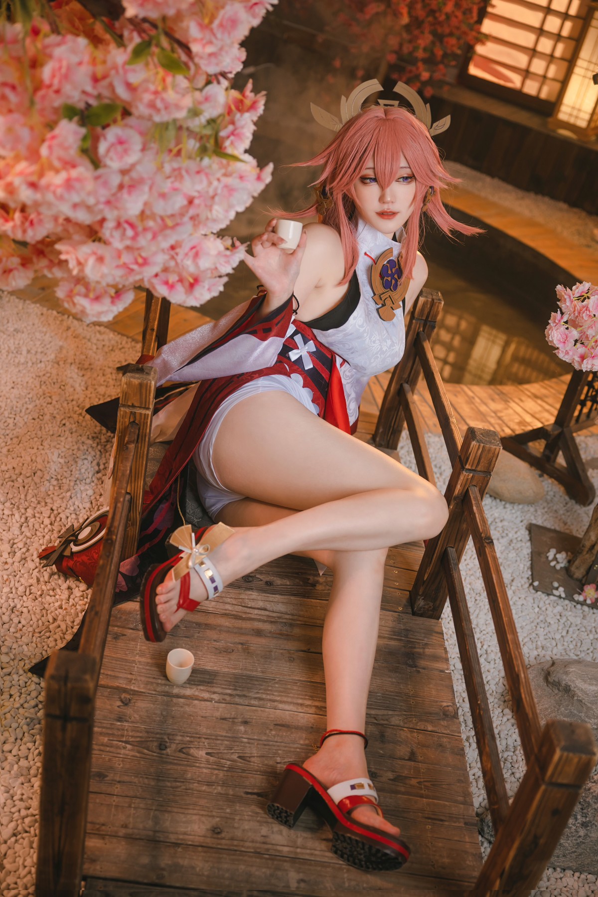 蛋黄mayo Cosplay 八重神子 3