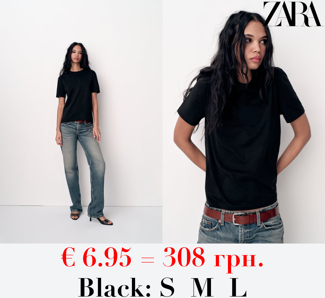 BASIC COTTON T-SHIRT