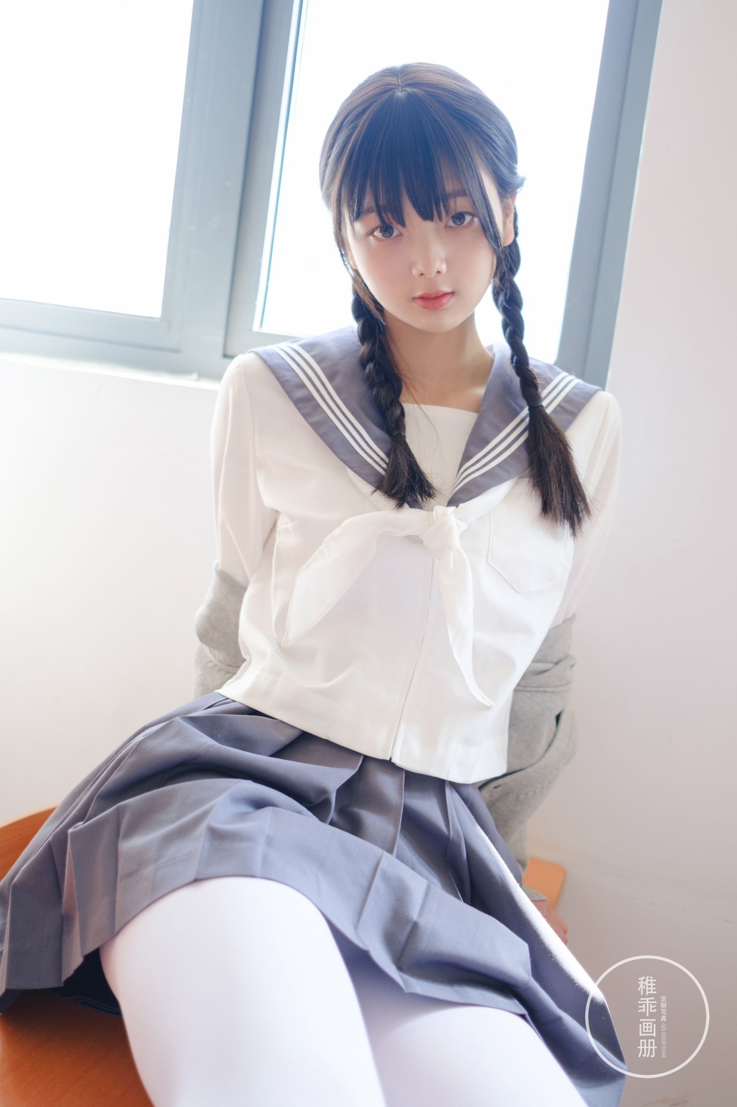 稚乖画册 - NO.05 晴空03 双马尾jk [71P1V-0.99GB] 3