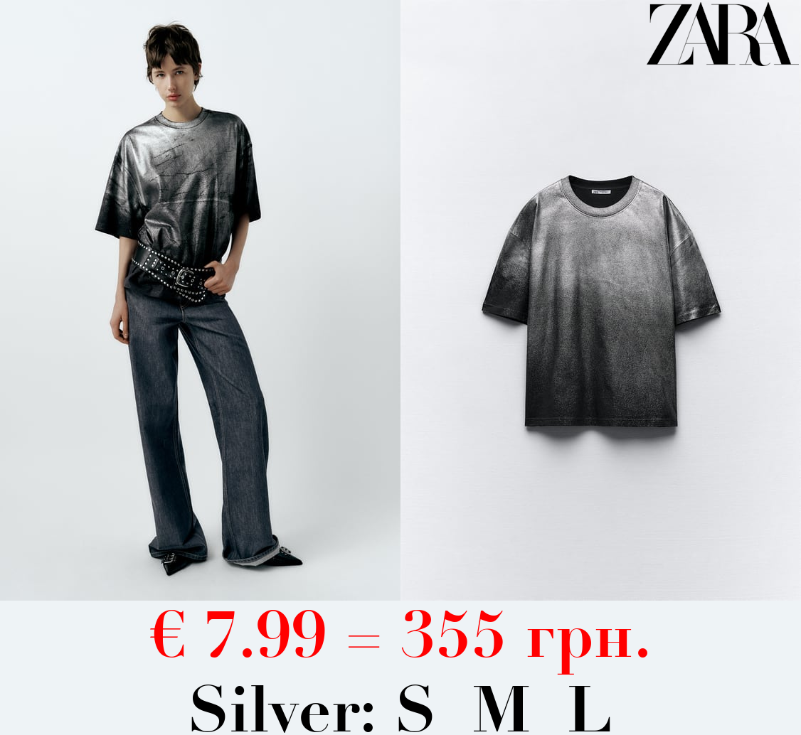 METALLIC T-SHIRT