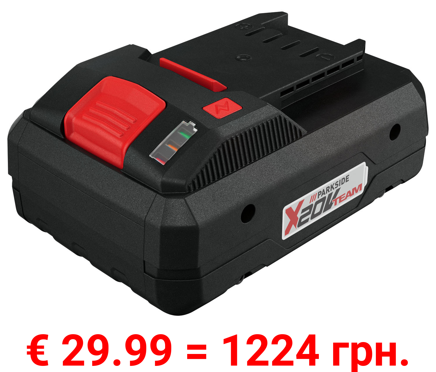 PARKSIDE PERFORMANCE® 20 V Smart Akku »PAPS 204 A1«, 4 Ah, über PARKSIDE App steuerbar