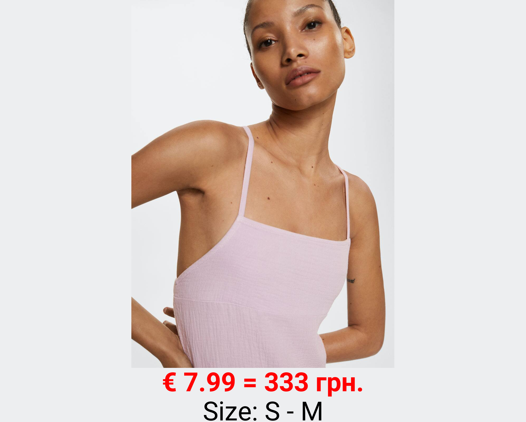 Vestido algodón bambula