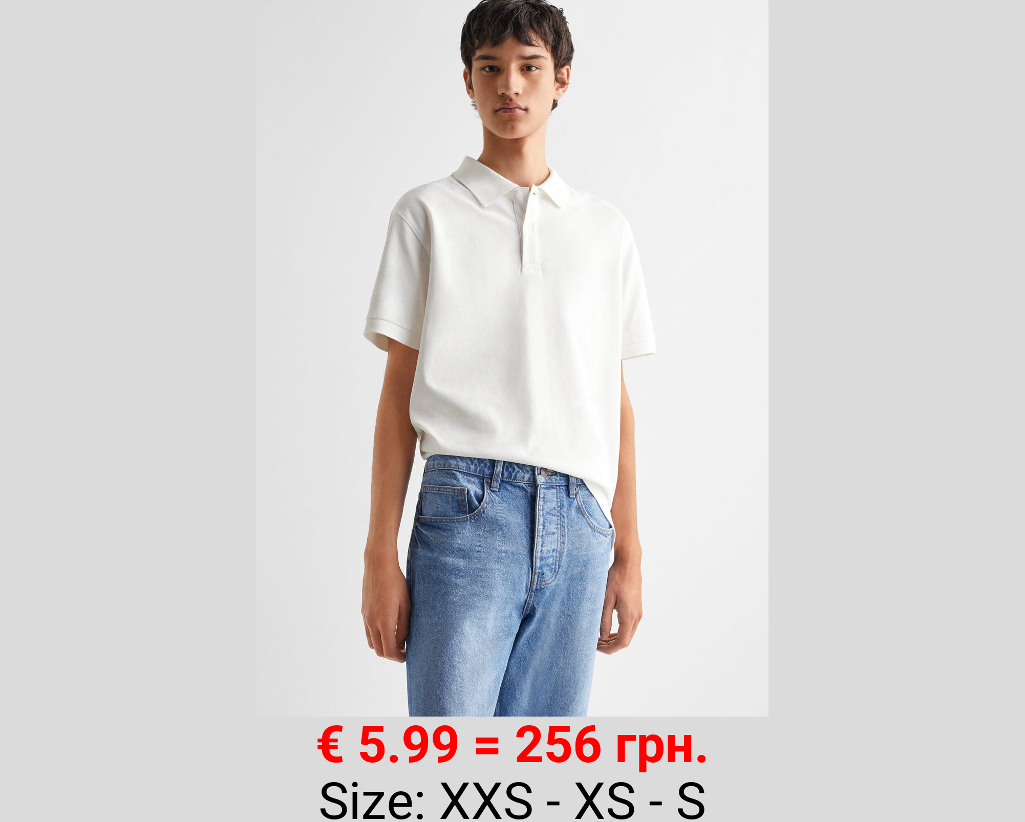 Jeans rectos rotos decorativos