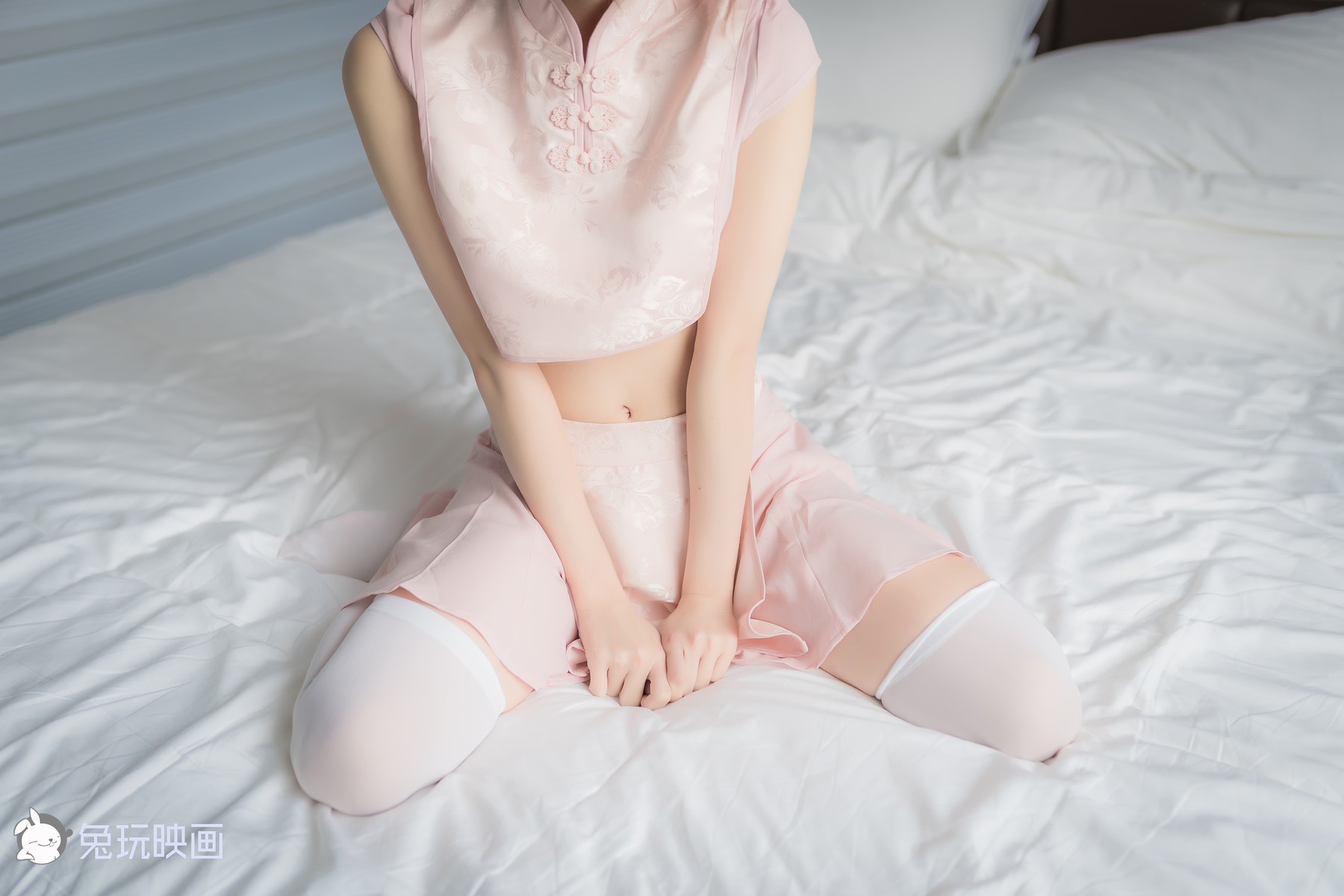 Cosplay 兔玩映画 粉色团子 41