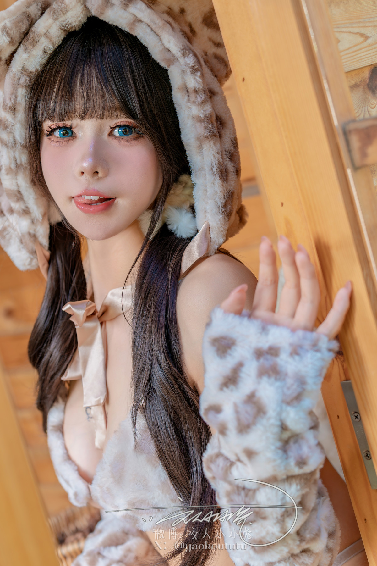 Cosplay 黏黏团子兔 豹猫嗷呜 Set.01 20