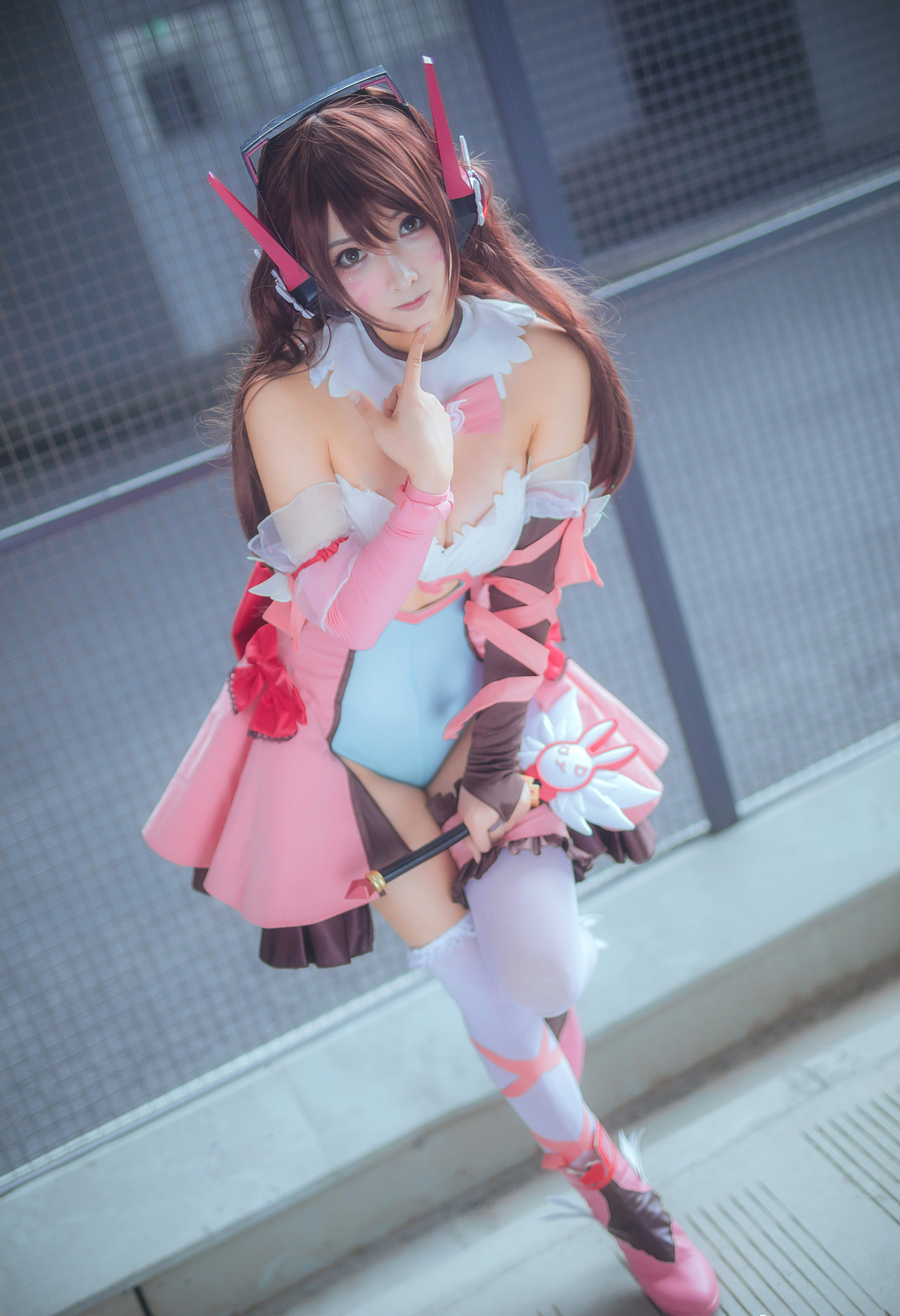 只是简言 Cosplay Magica D.Va 12