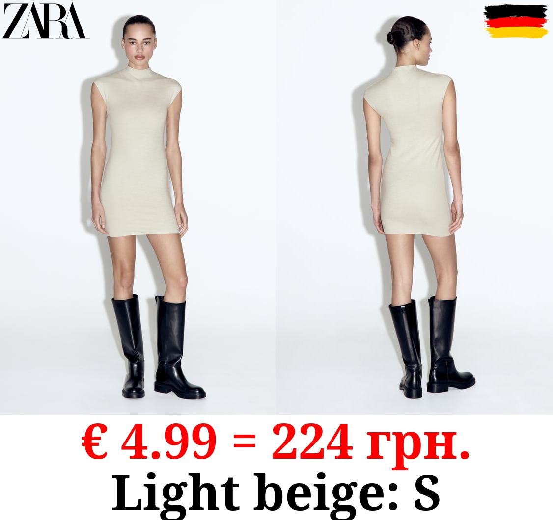 SHORT STRETCH KNIT DRESS