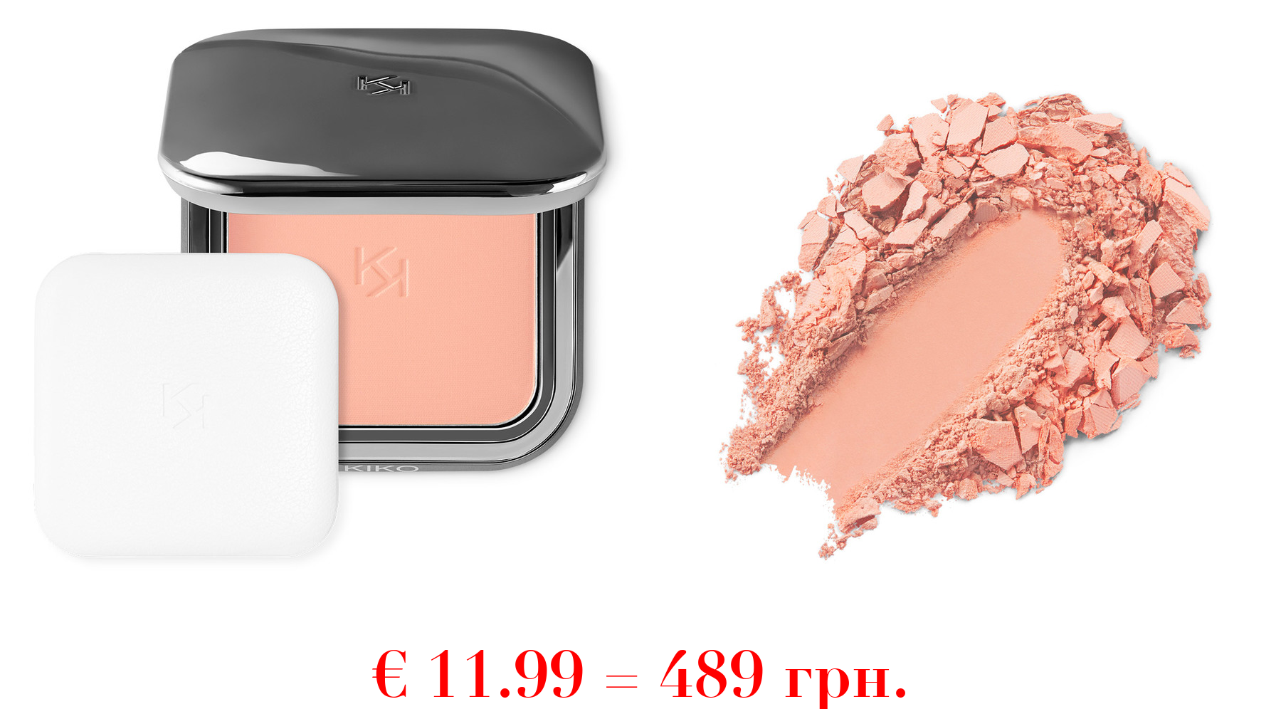 matte fusion pressed powderKompakter Puder mit natürlich mattem Finish