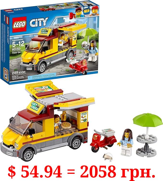 LEGO City Great Vehicles Pizza Van 60150 Construction Toy (249 Pieces) (Discontinued by Manufacturer)