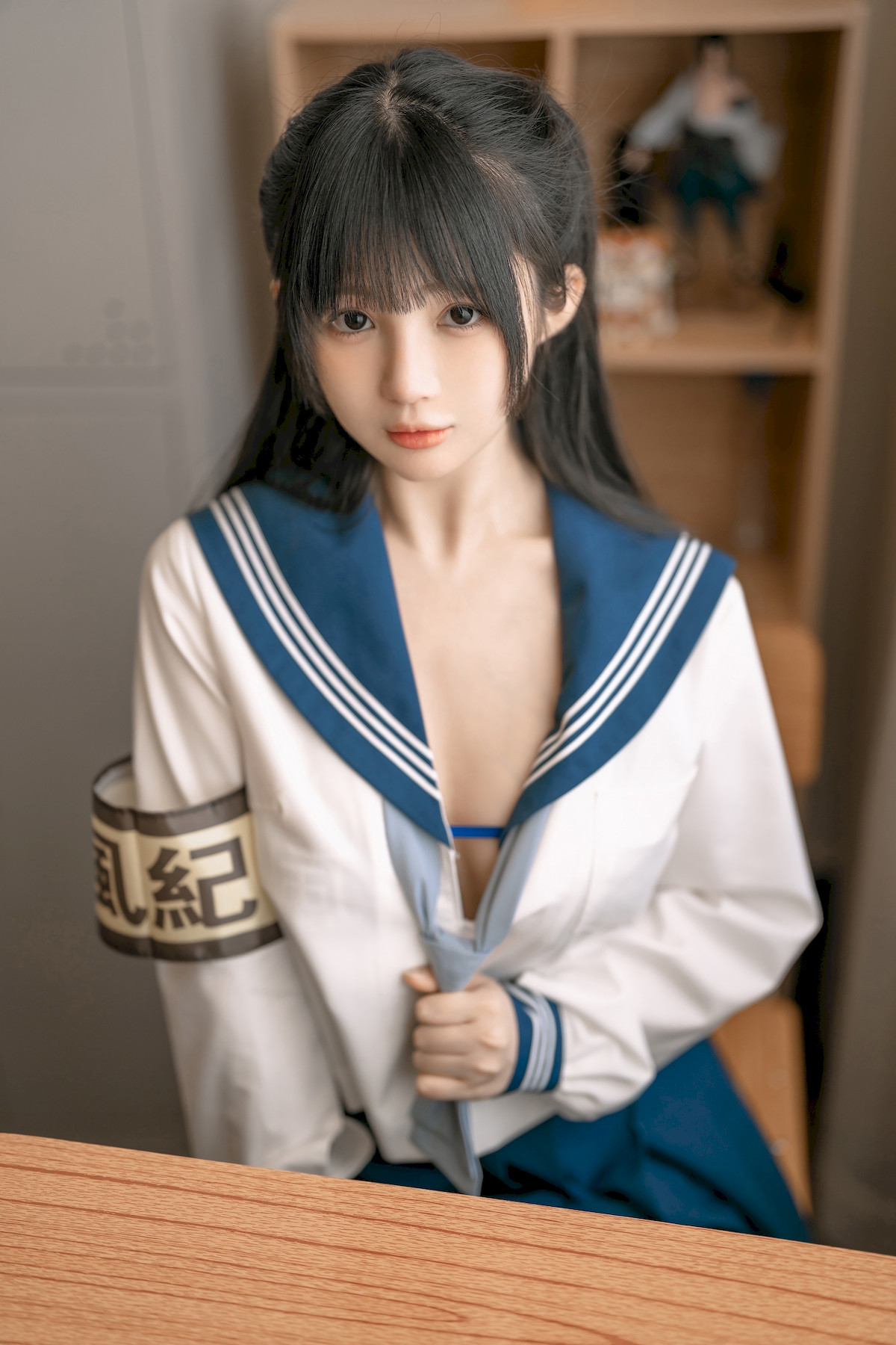 桜井宁宁 Cosplay 风纪委员 24
