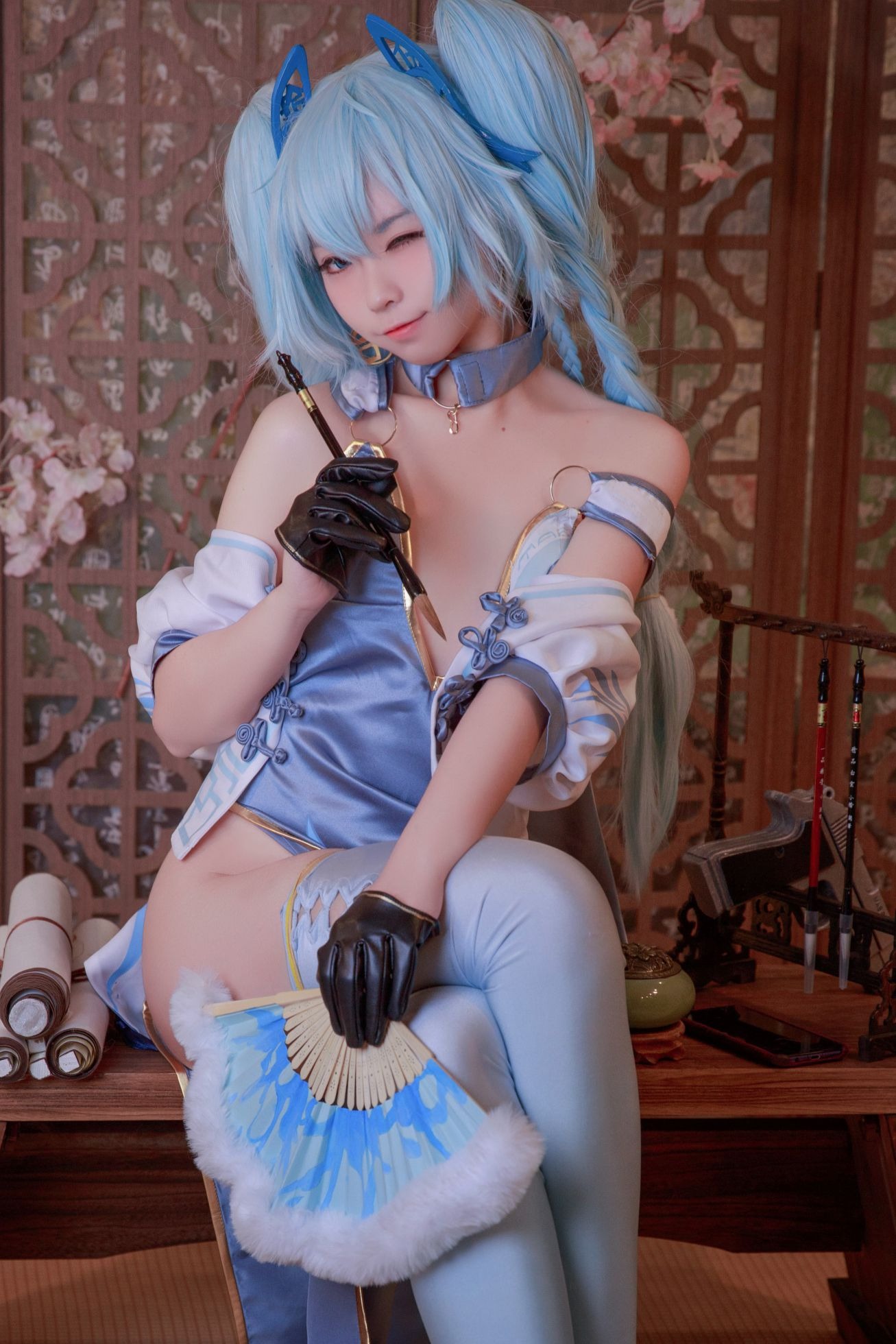 G44不会受伤-pa15旗袍 翠雀媚 [20P] 19