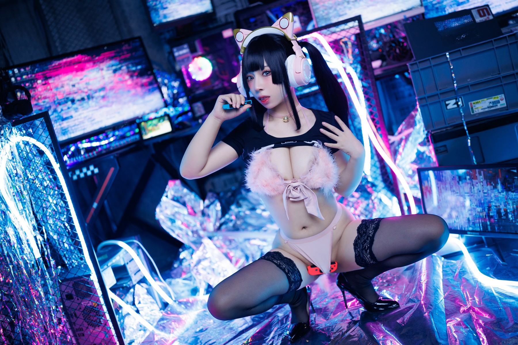 Cosplay 胡桃猫Kurumineko 电竞甜心 Set.01 59