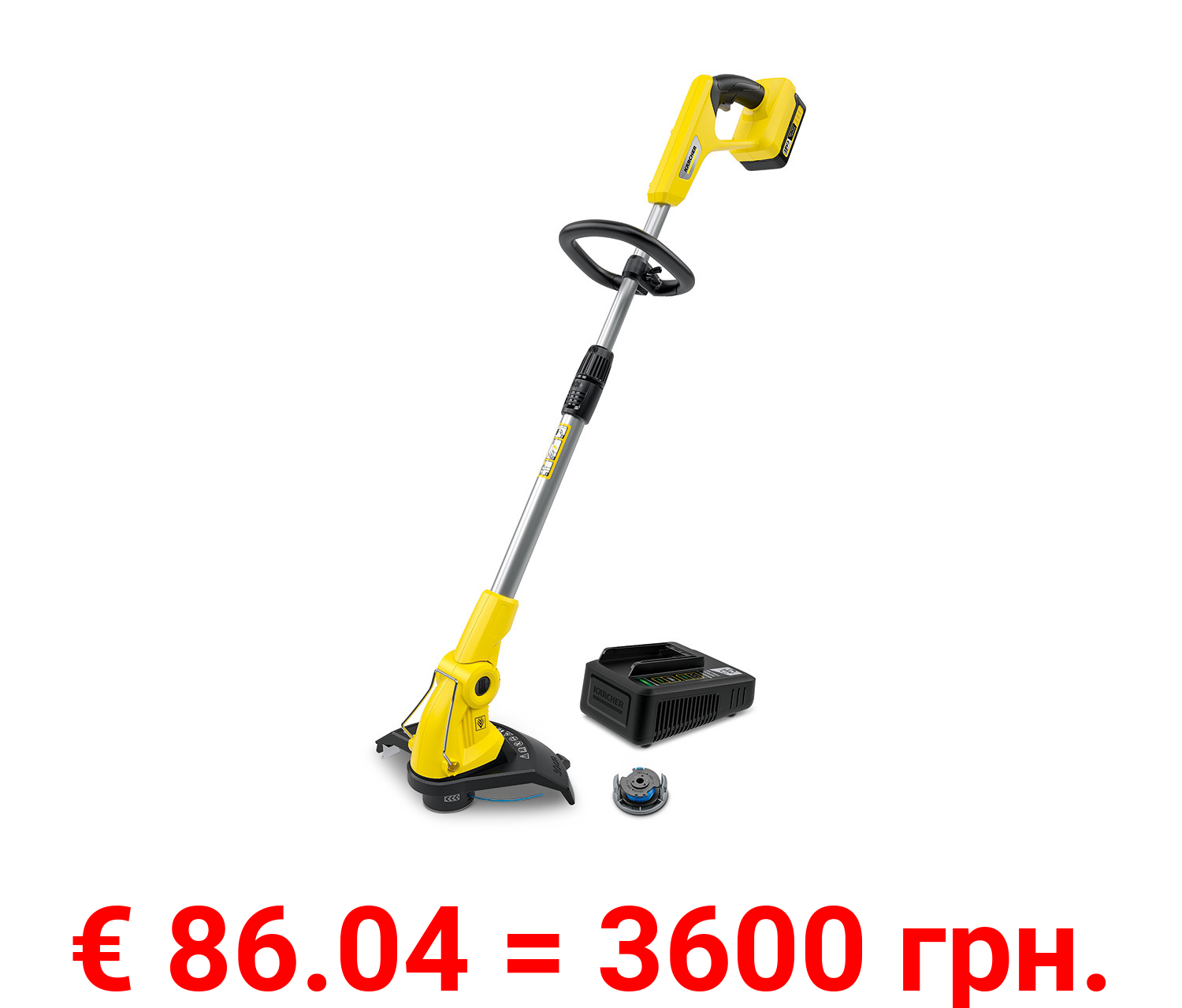 Kärcher Rasentrimmer »LTR 18-30 Battery Set«, inkl. Akku und Schnellladegerät