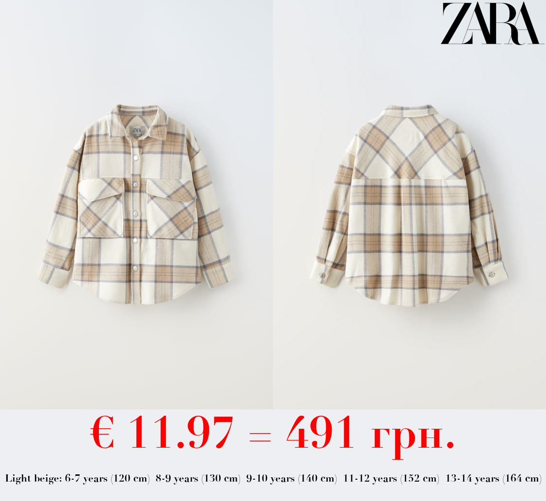 CHECK OVERSHIRT