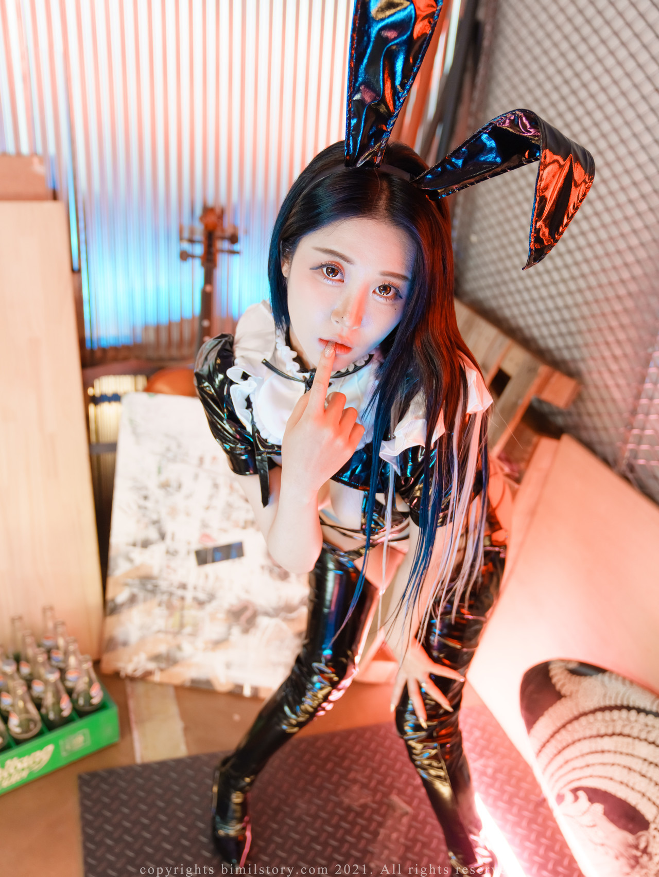 Jeong Bomi 정보미, [Bimilstory] Bomi Vol.03 Sexy Bunny Girl Maid Set.02 41