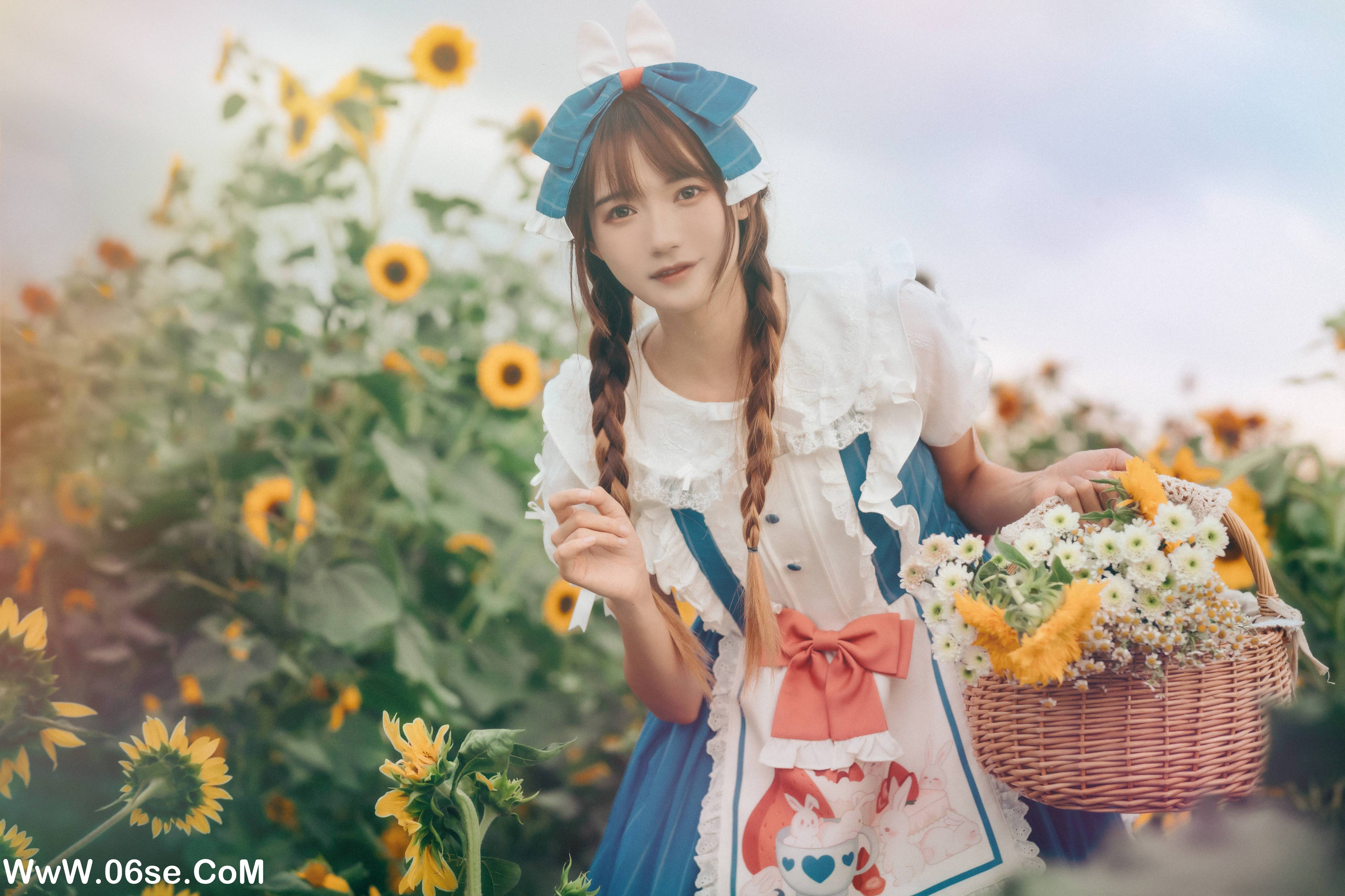 图片[22]-[YITUYU艺图语]2022.07.18 甜甜向日葵女孩 兔子Zzz不吃胡萝卜[31+1P／318MB]-六色网