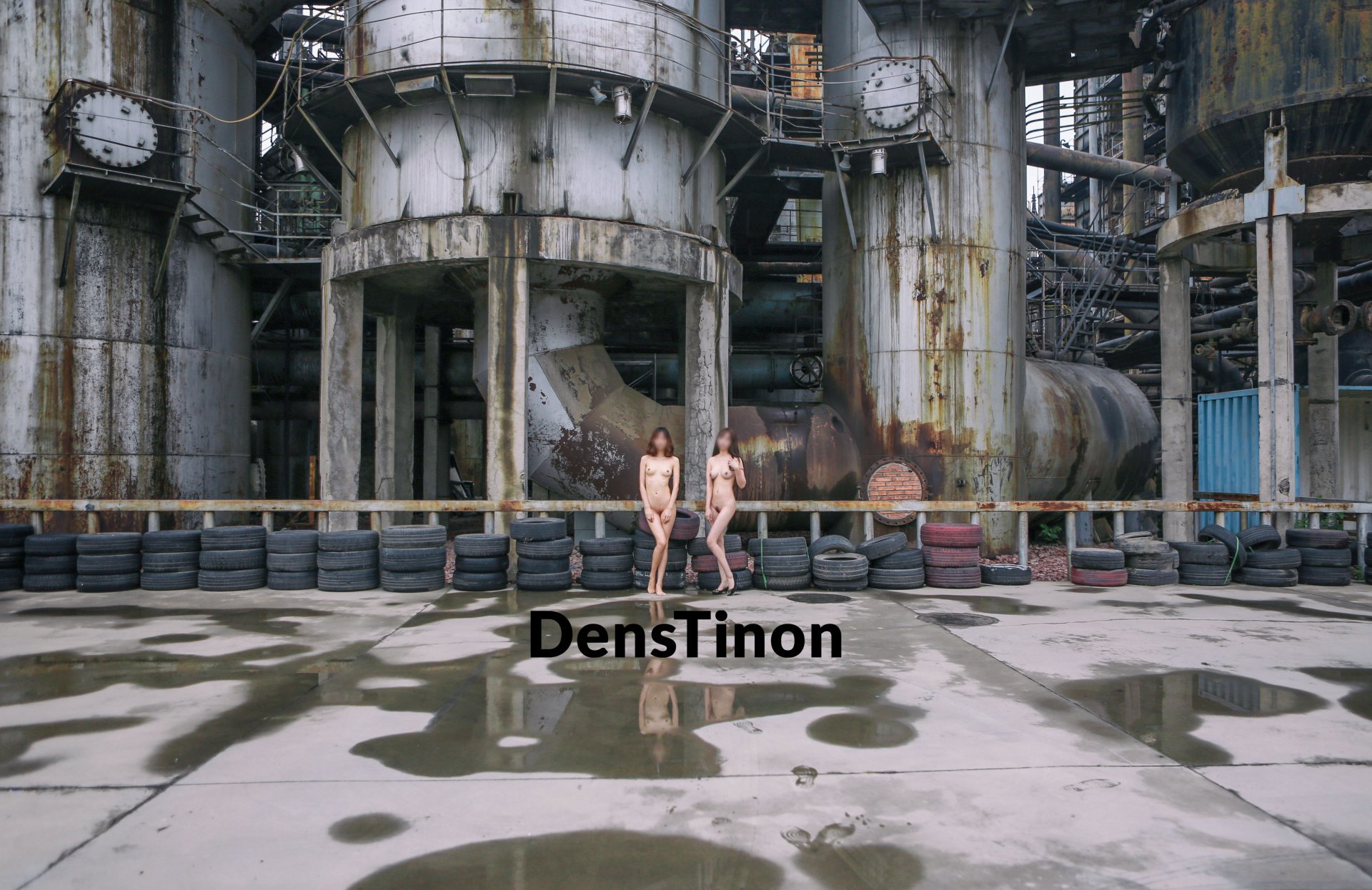 [DensTinon] 北京天使 Ariel&Ana 城市全裸露出 Vol.01 14