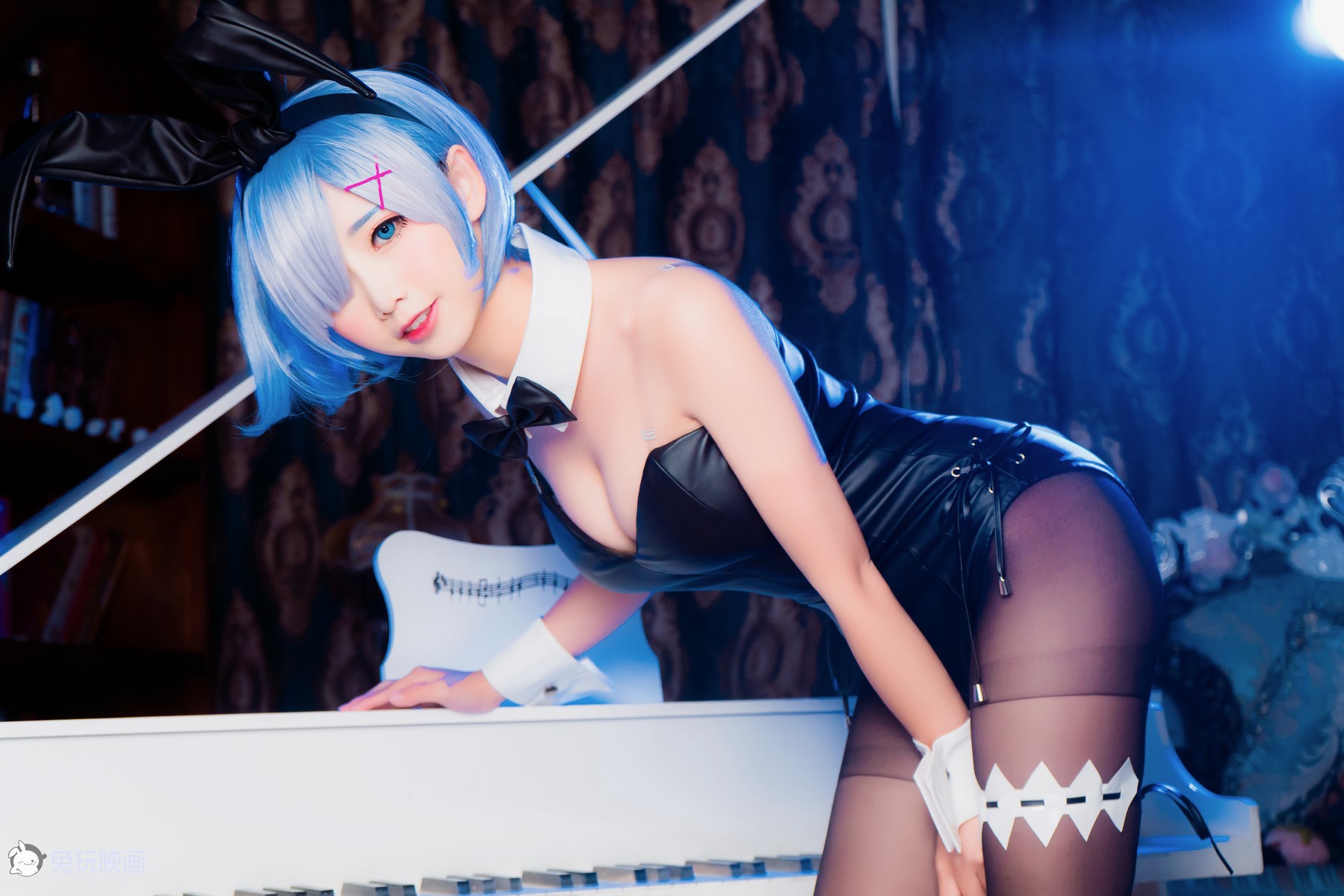 Cosplay 面饼仙儿 兔女郎 47