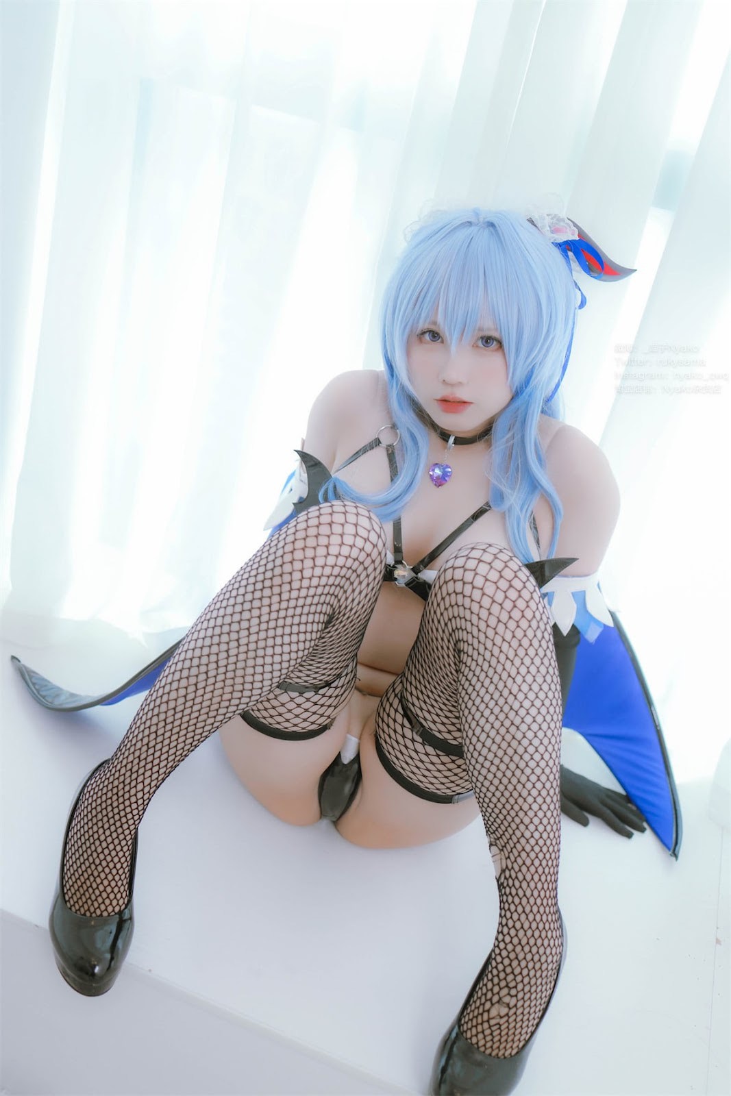 Cosplay Nyako喵子 原神 甘雨魅魔 50