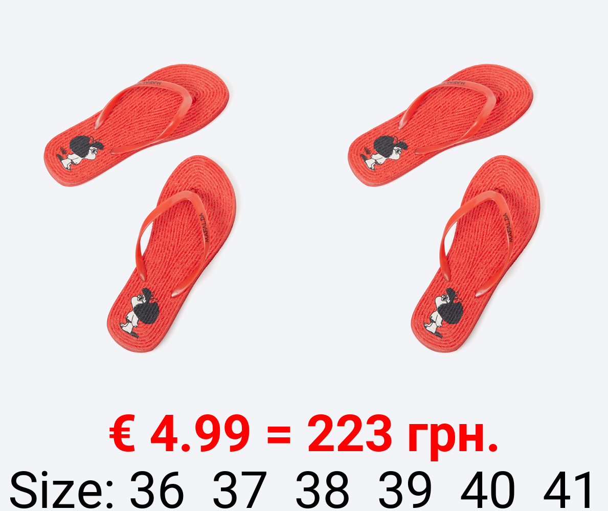 MAFALDA pool sandals