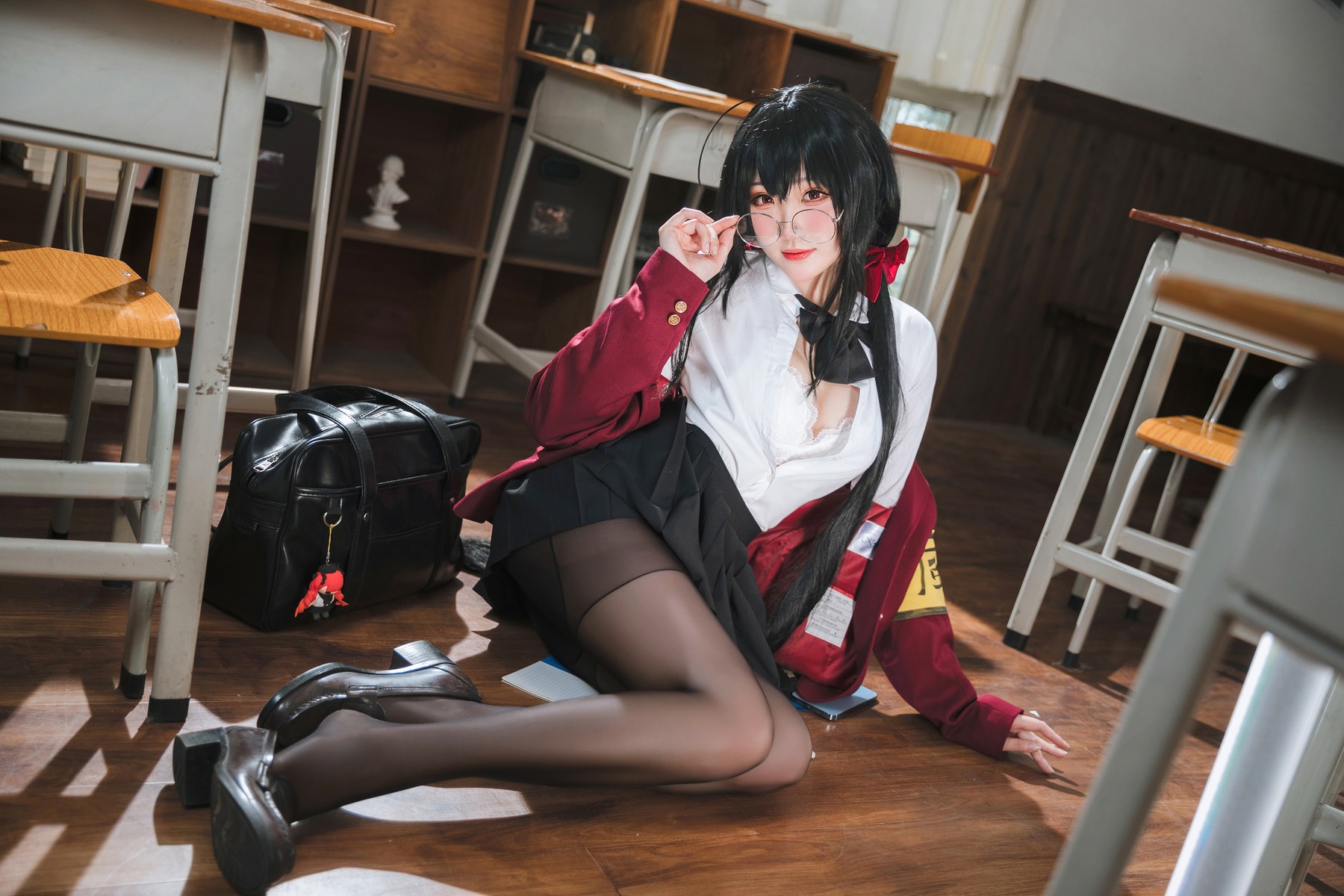 Cosplay 瓜希酱 大凤JK 20