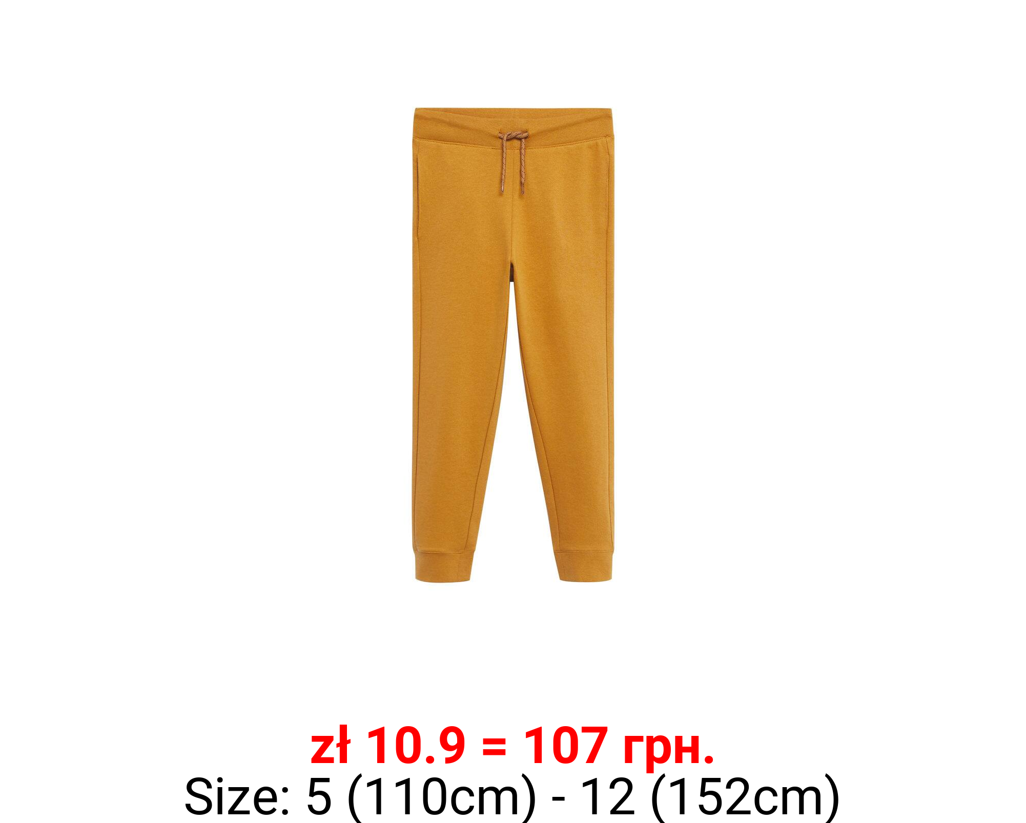 Pantalón jogger algodón