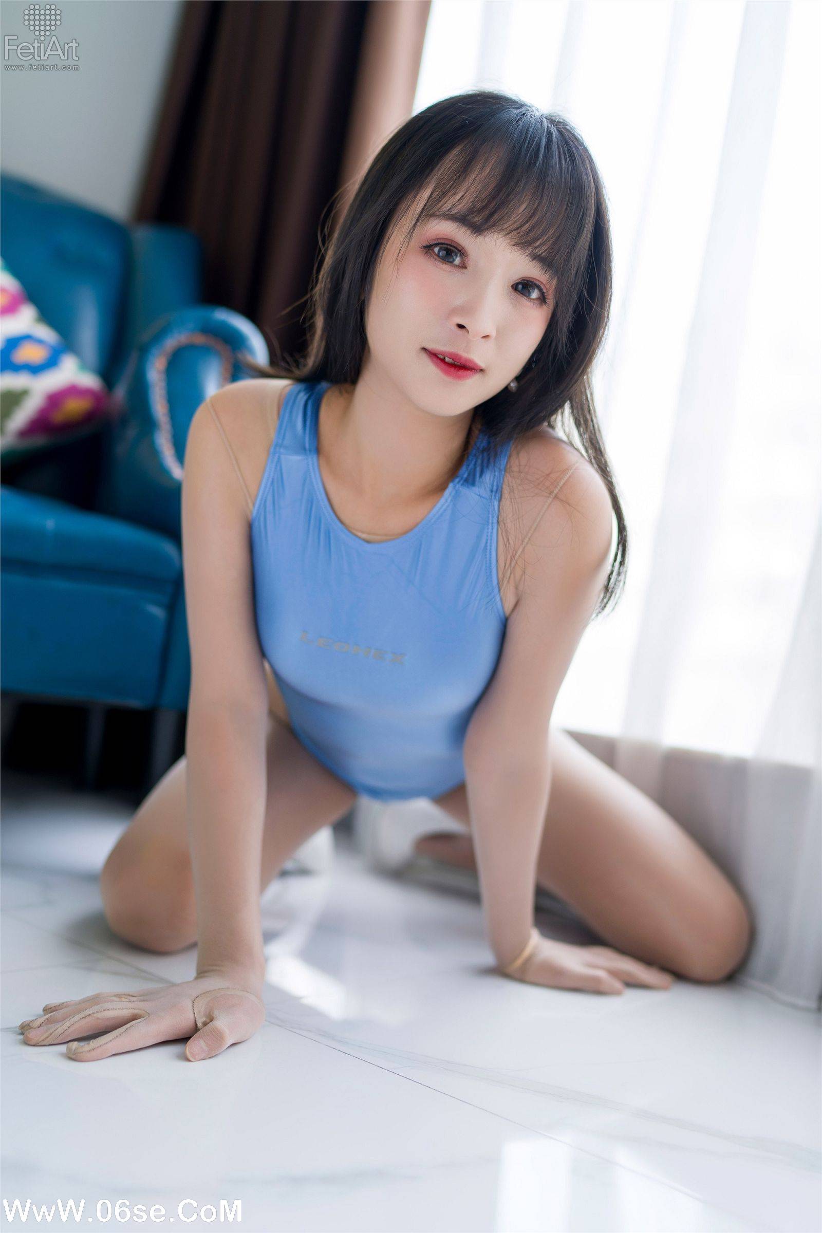 图片[48]-[FetiArt尚物集] NO.00050 Elfen Blue MODEL-Nne-六色网