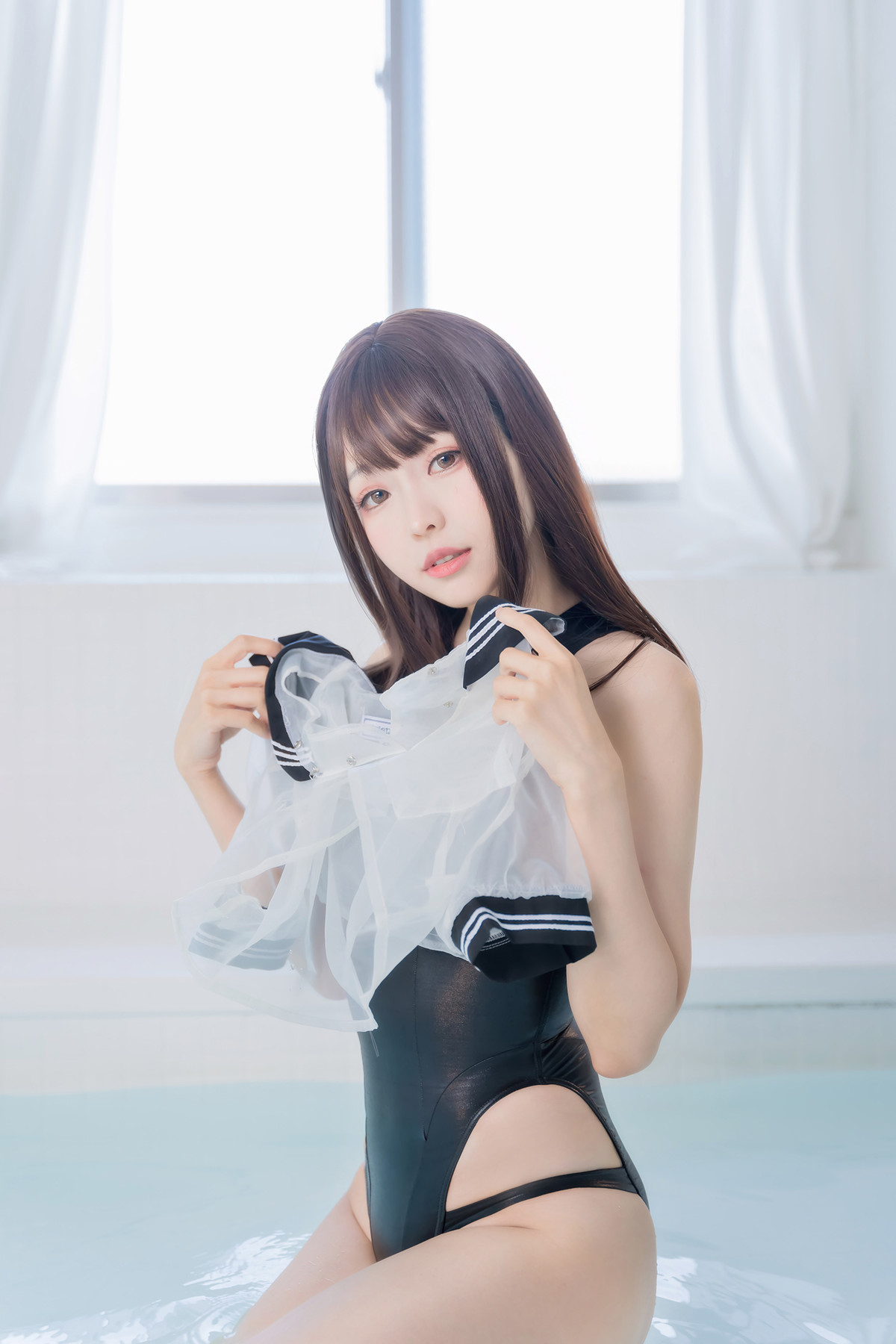 Cosplay ElyEE子 Racing Swimsuit 競泳水手服 Set.01 41