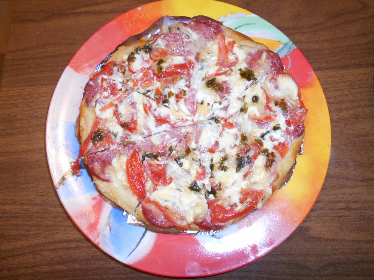 быстрая пицца в духовке на майонезе и сметане рецепт пошагово классический с фото фото 105