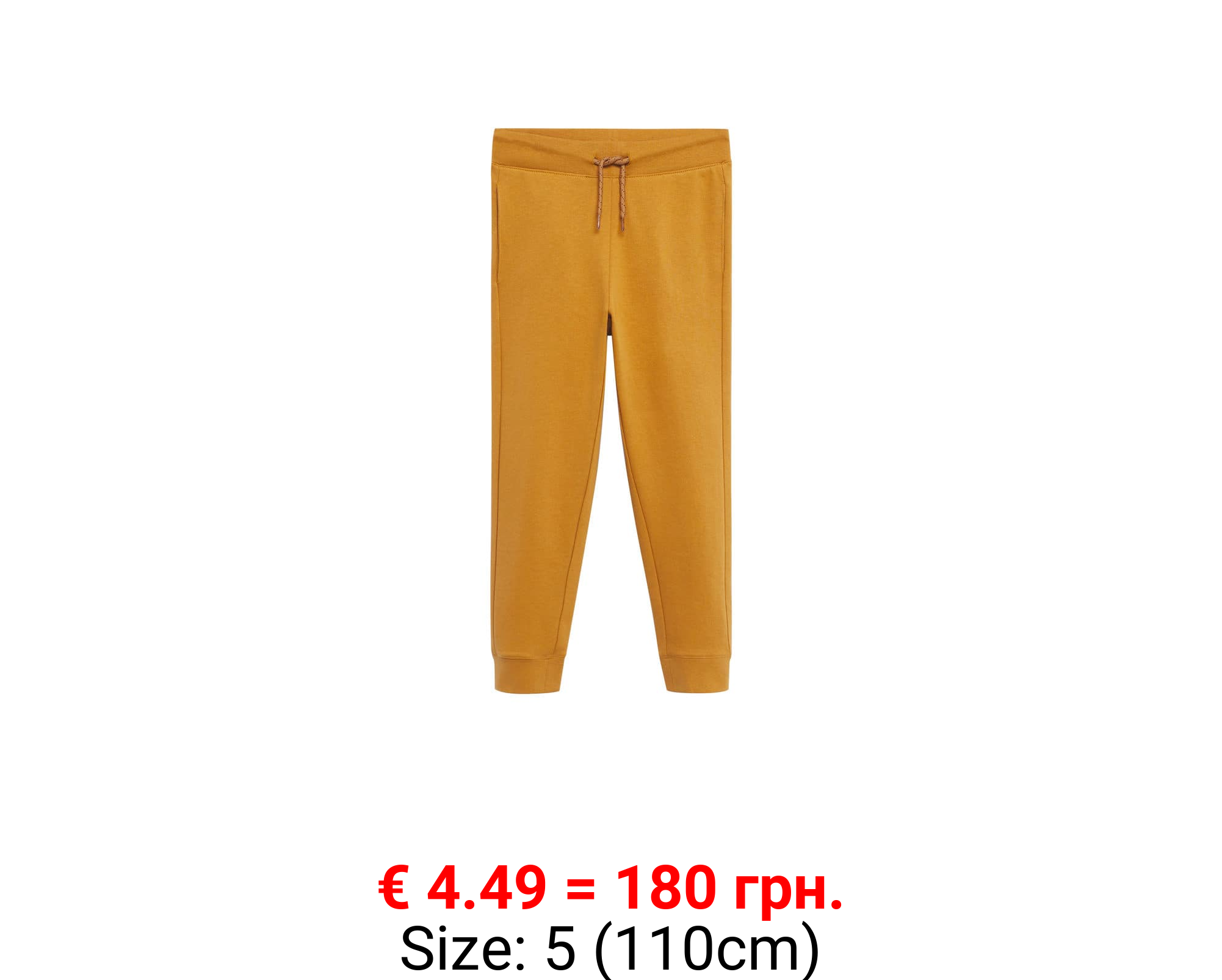 Pantalón jogger algodón