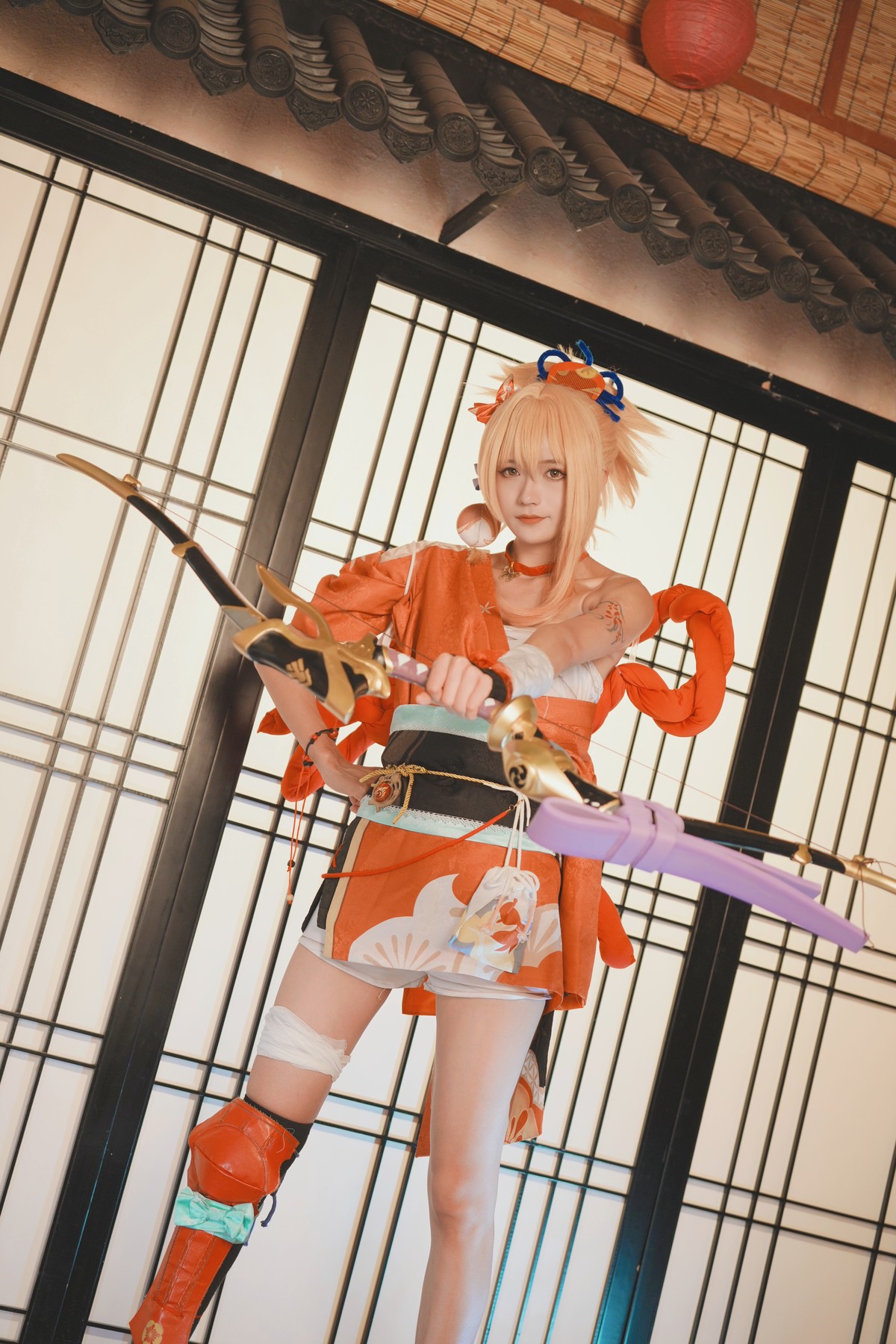 Cosplay 兔子Zzz不吃胡萝卜 我就说我就是宵宫 5