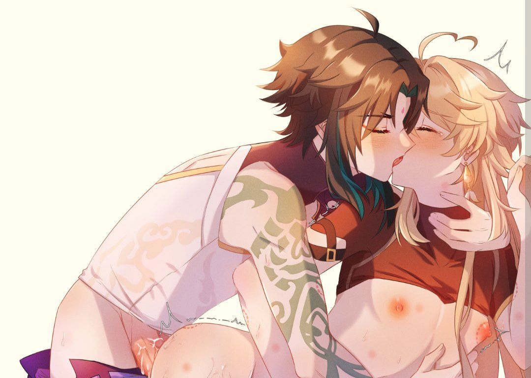 Unlock Your Desires - Aether x Xiao - Adult Fanart