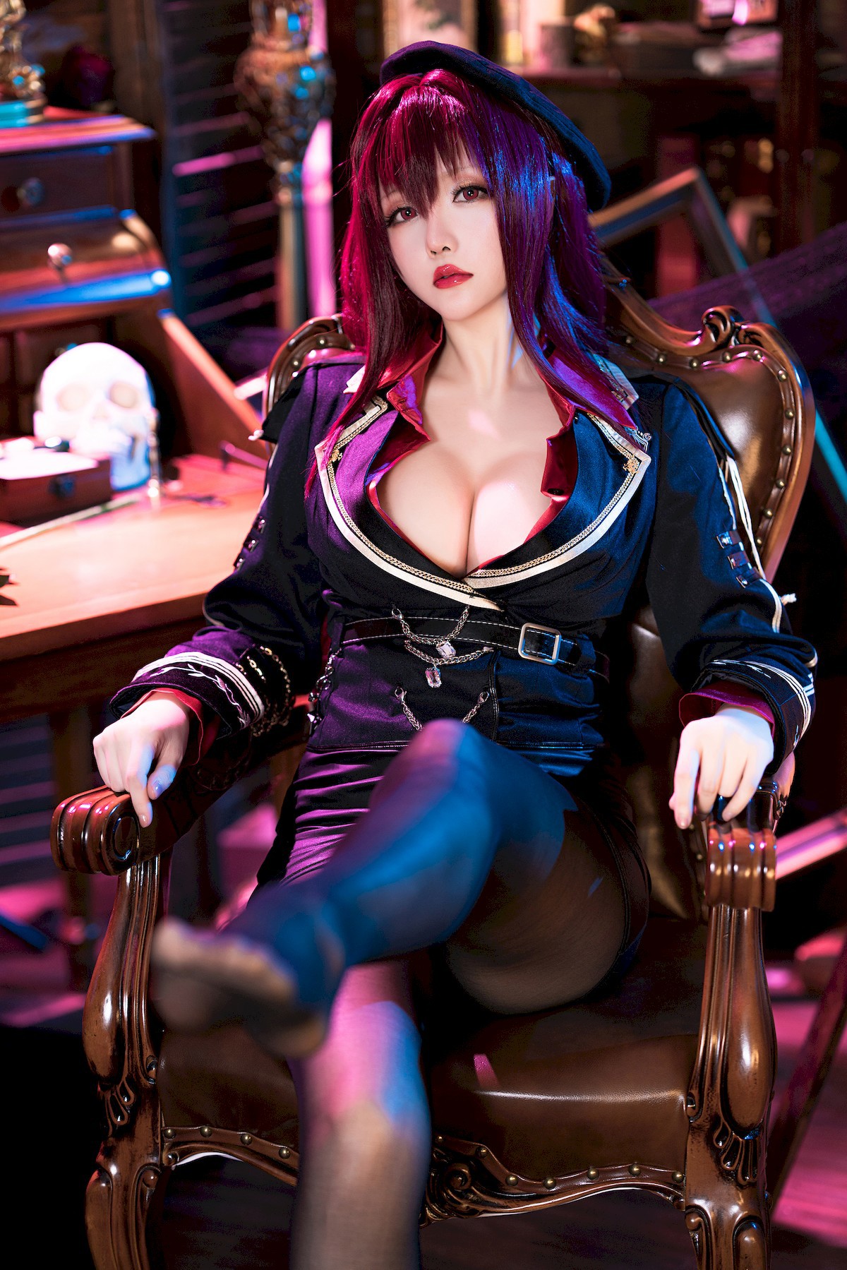 星之迟迟 Cosplay 斯卡哈 真红教枪 5