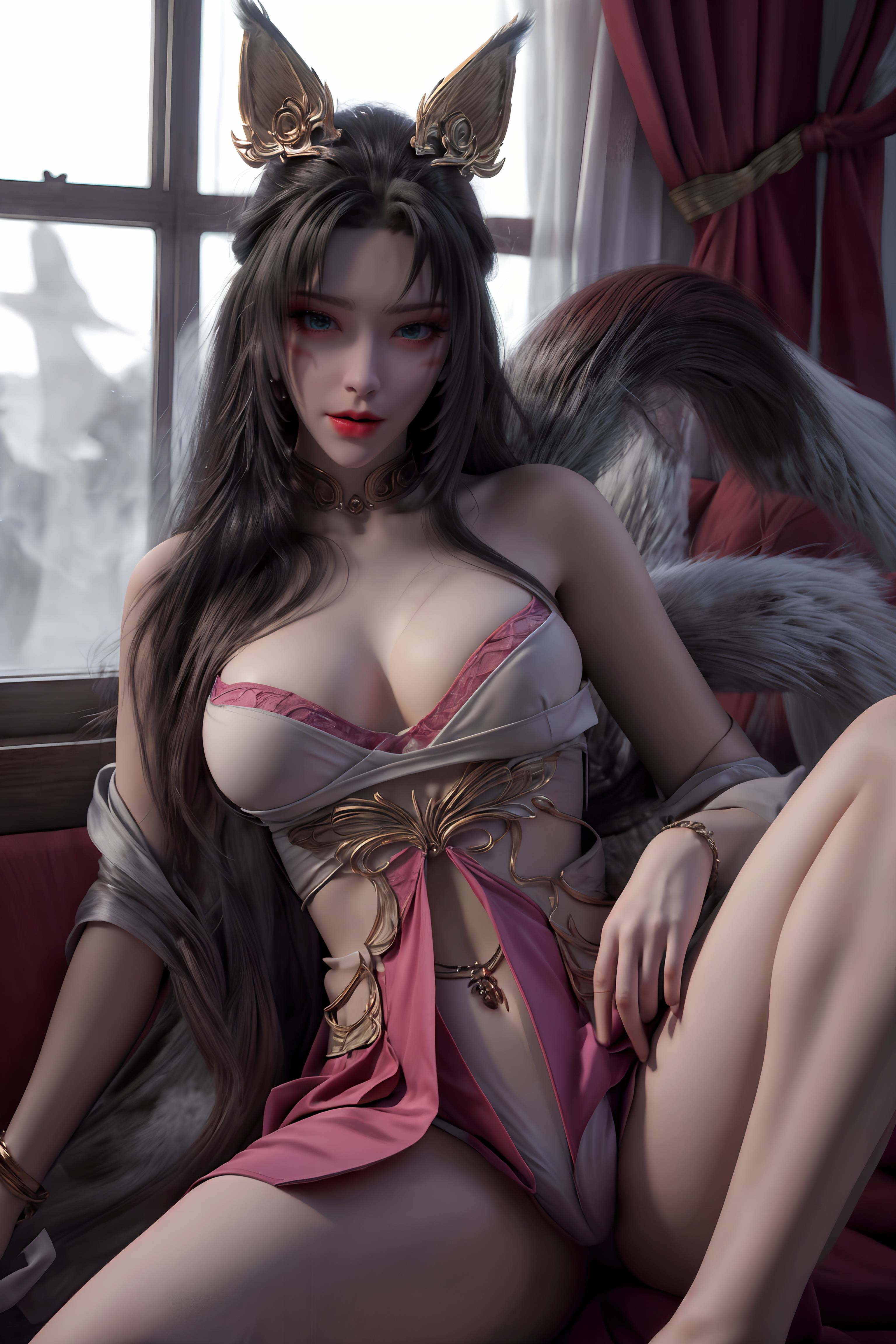 图片[23]-完美世界-天狐仙子 逼真狐尾-六色网