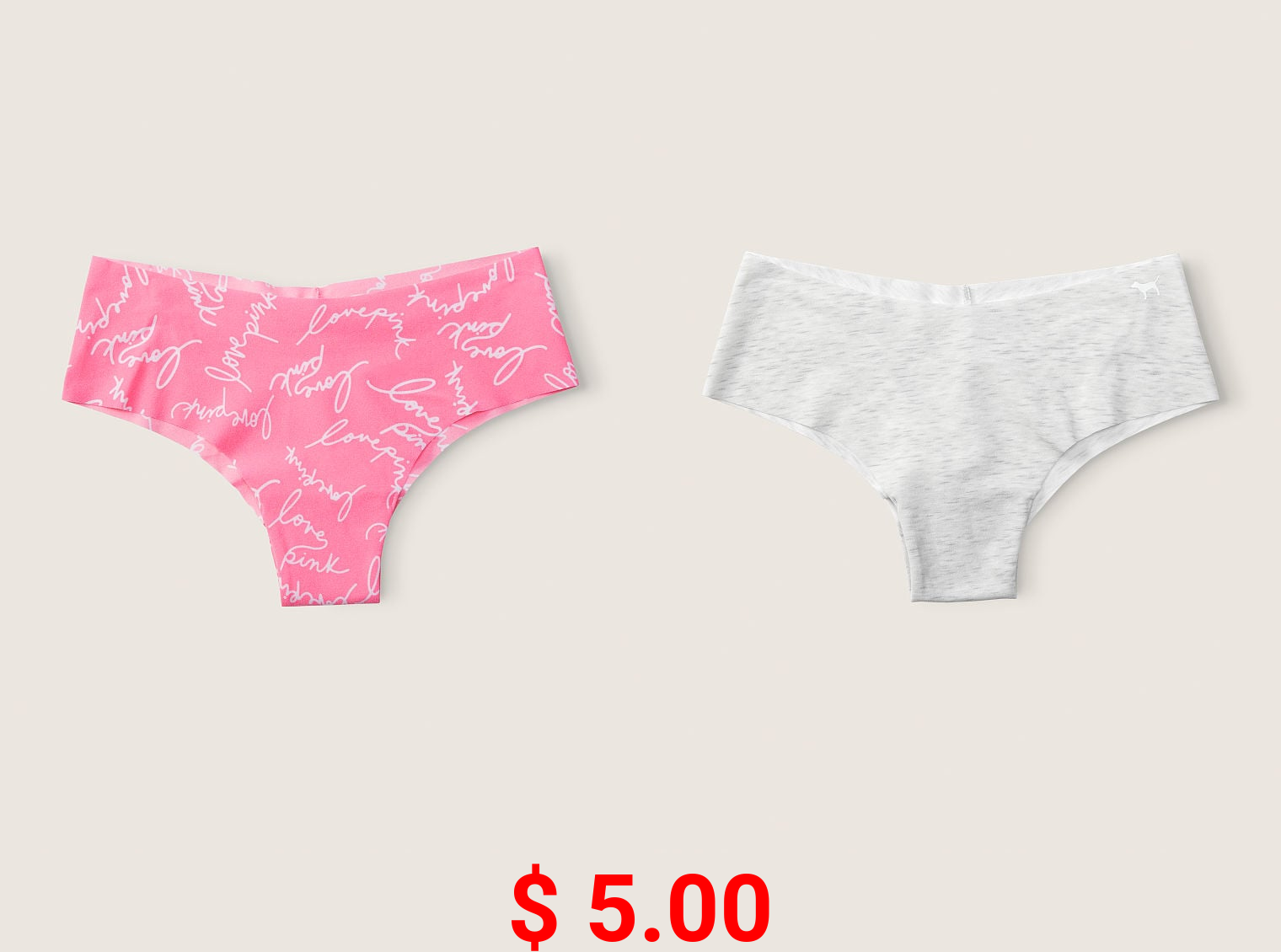 No-Show Thong Underwear