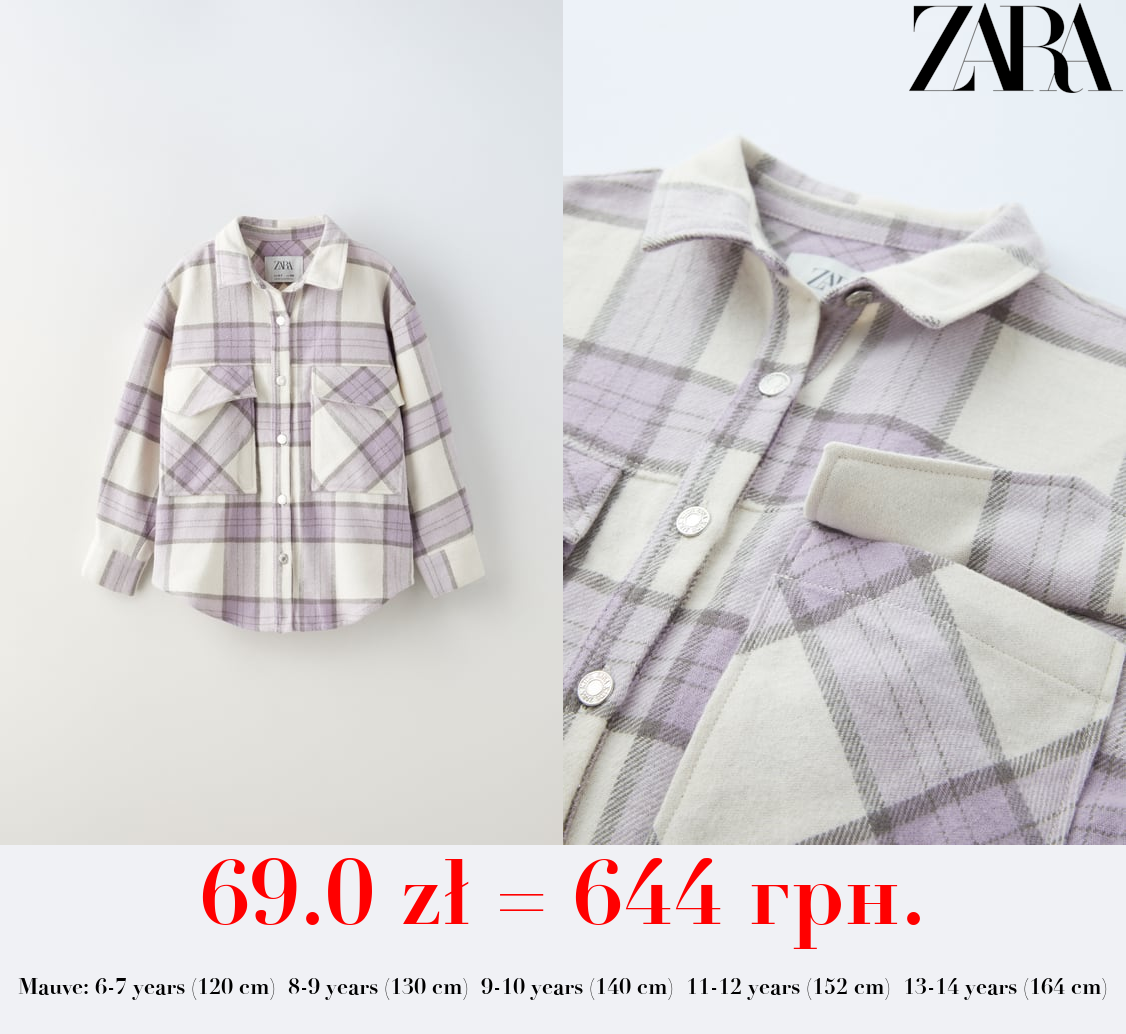 CHECK OVERSHIRT