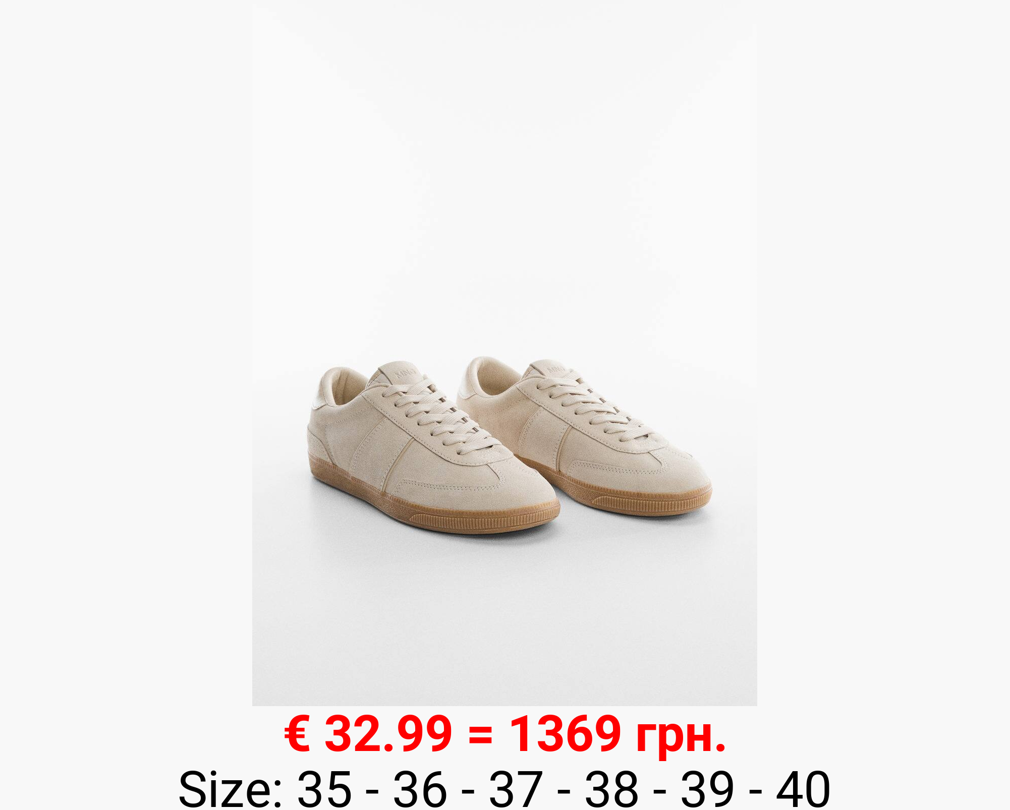 Deportivas piel suela contraste