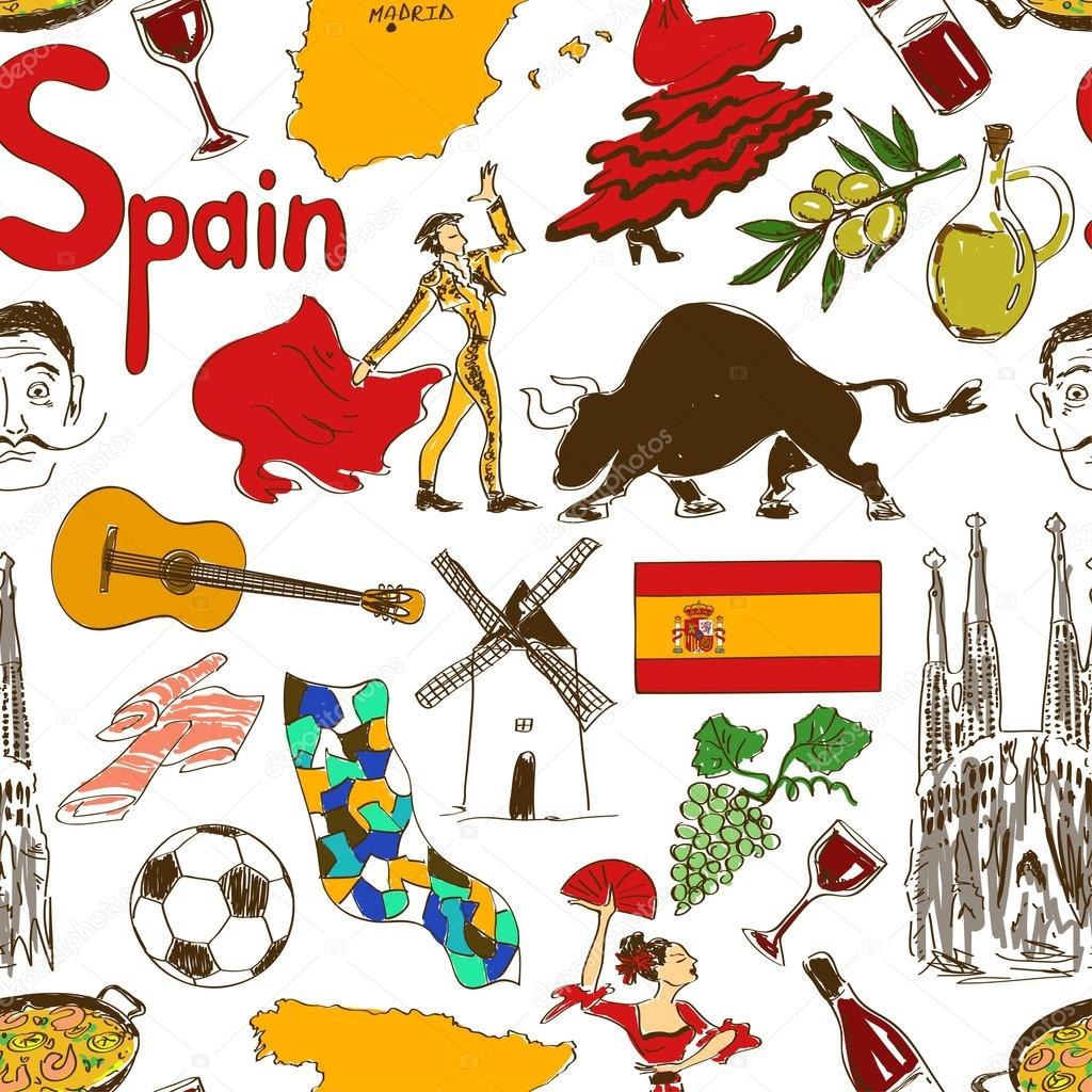 Символы Испании для детей