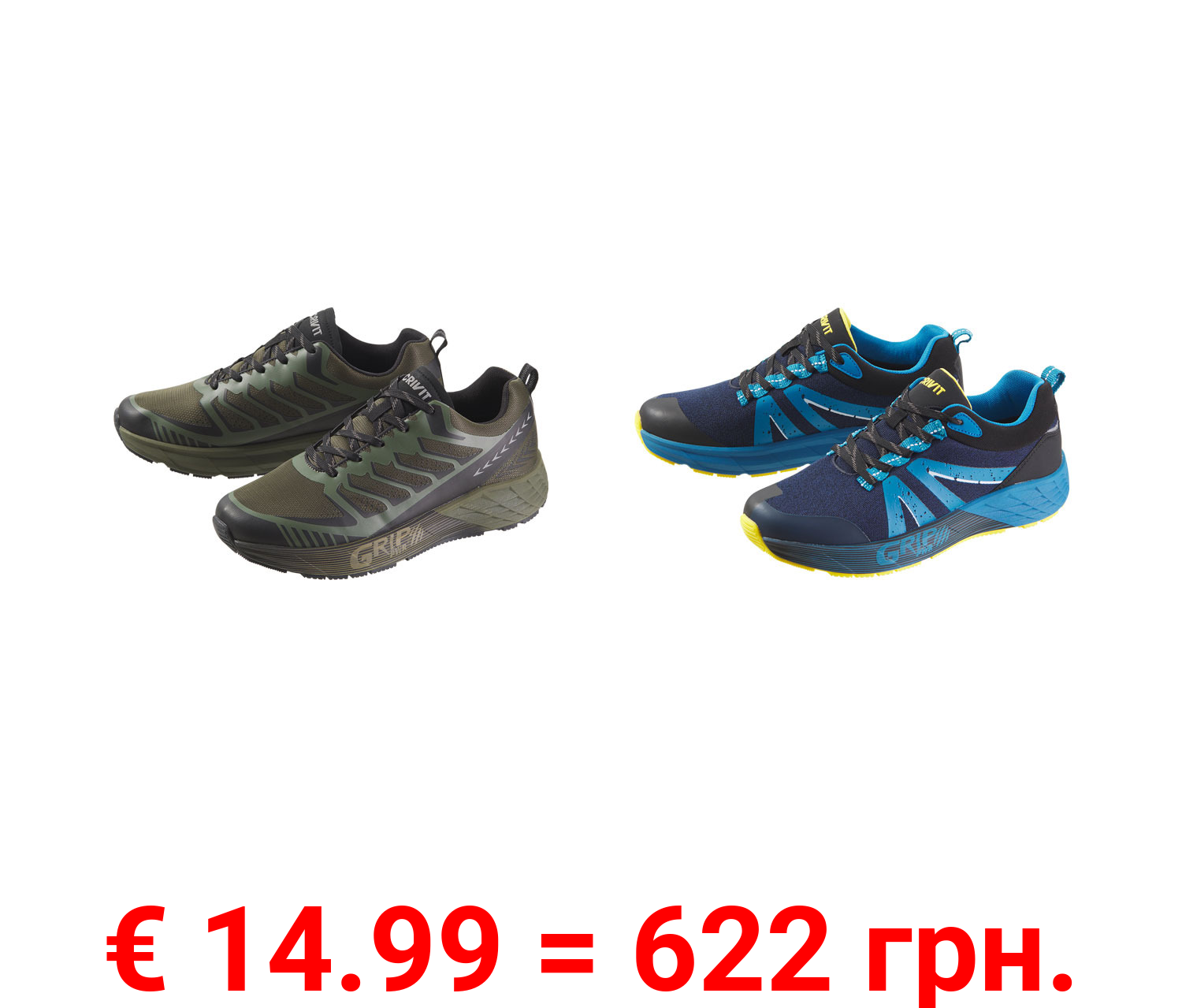 CRIVIT Herren Sport- und Freizeitschuh, wasserabweisendes Obermaterial