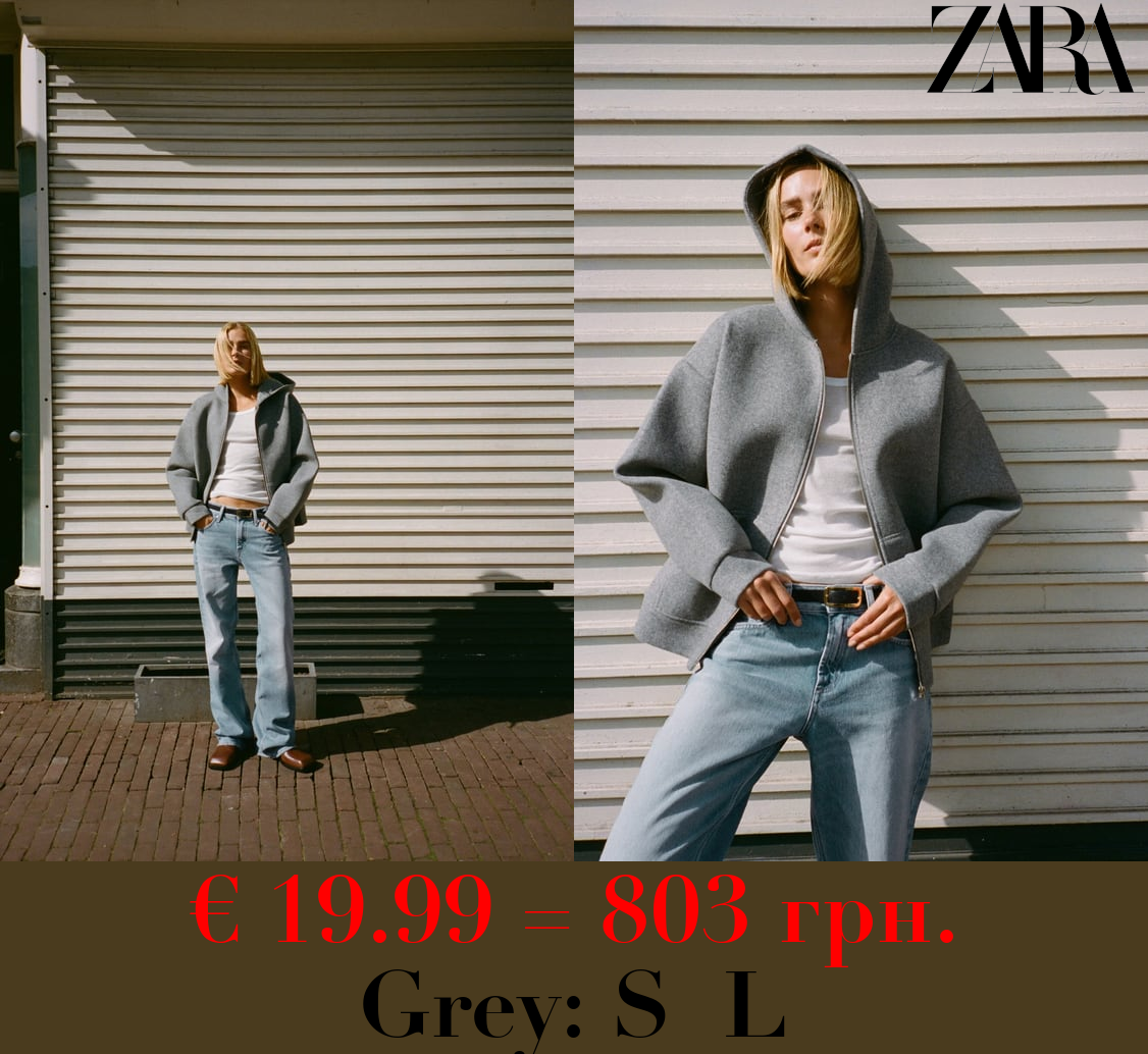 SOFT NEOPRENE-EFFECT BOMBER JACKET