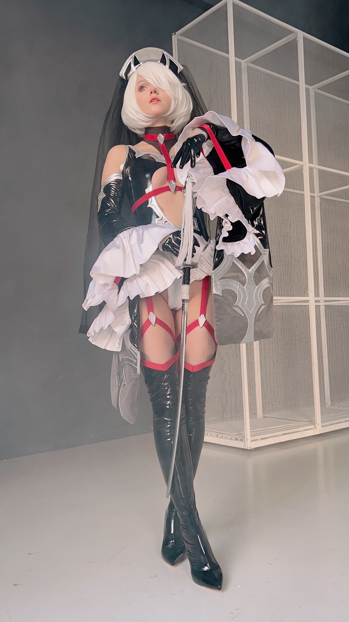 Shirogane Cosplay 2B ヨルハ２号Ｂ型 Bride Ver. 29