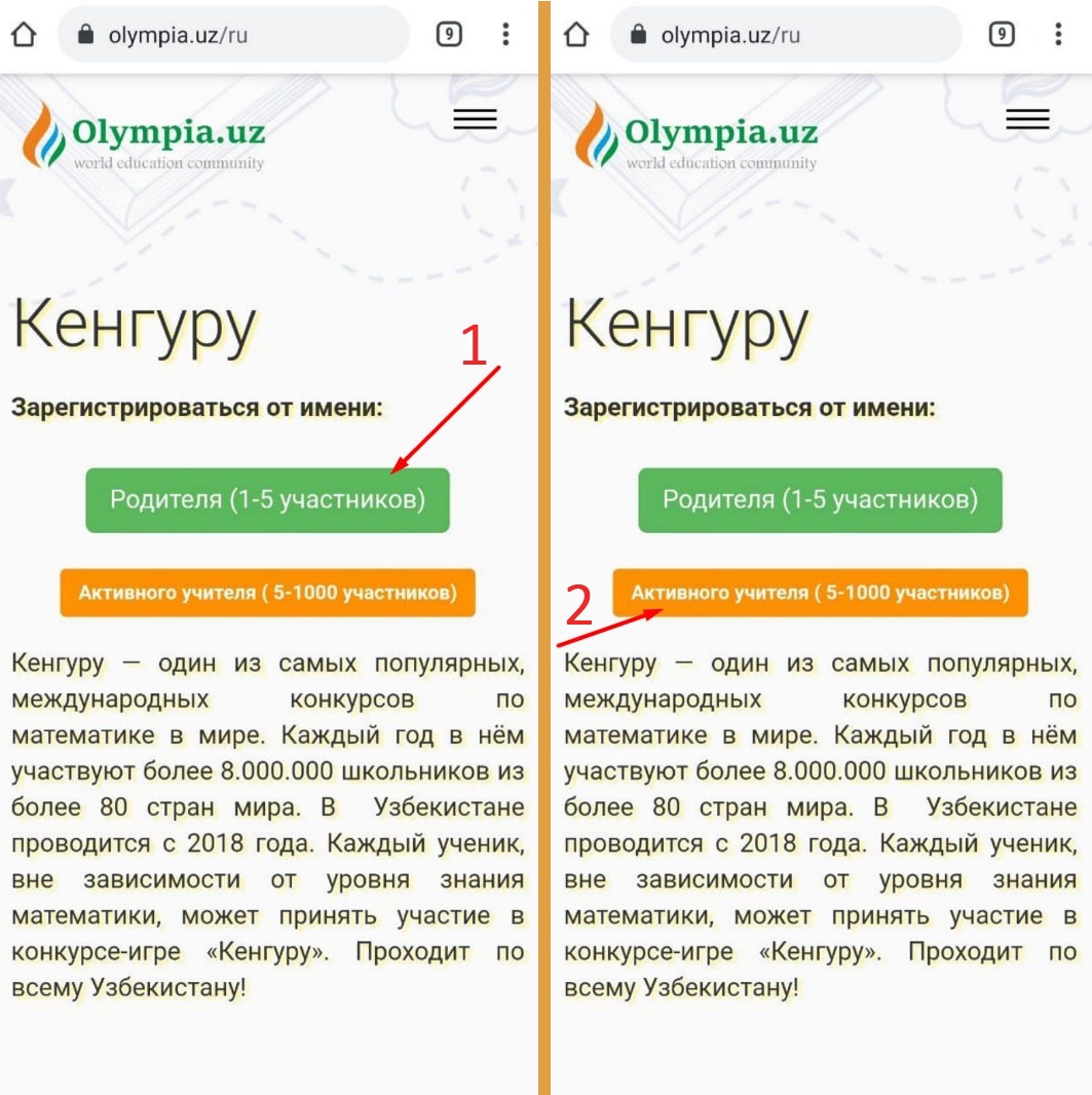 Как зарегистрироваться и оплатить за конкурс Кенгуру? – Telegraph