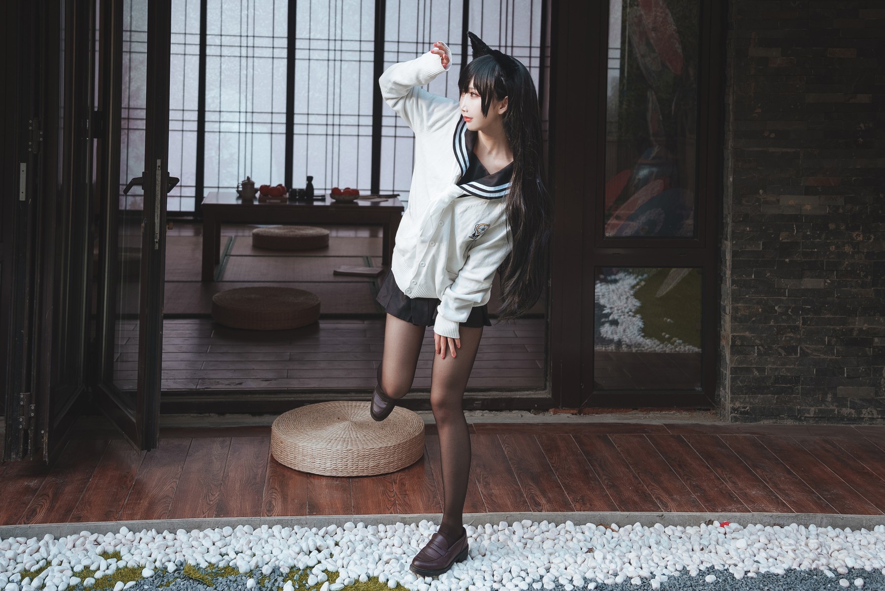 Cosplay 面饼仙儿 爱宕JK2 5