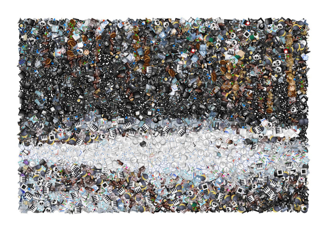 Emoji mosaic eric andrew lewis