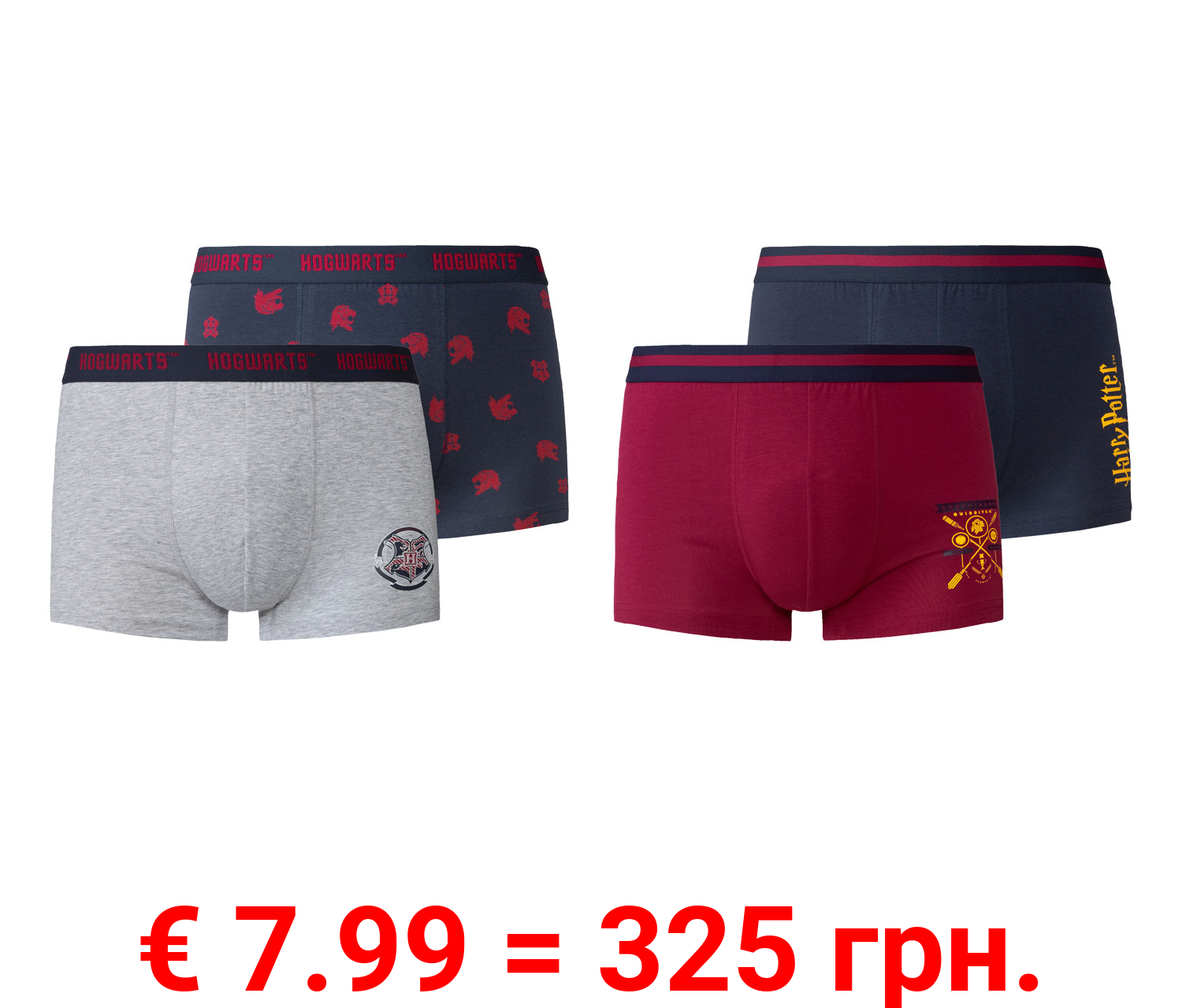 Herren Boxer, 2 Stück, mit hohem Baumwollanteil