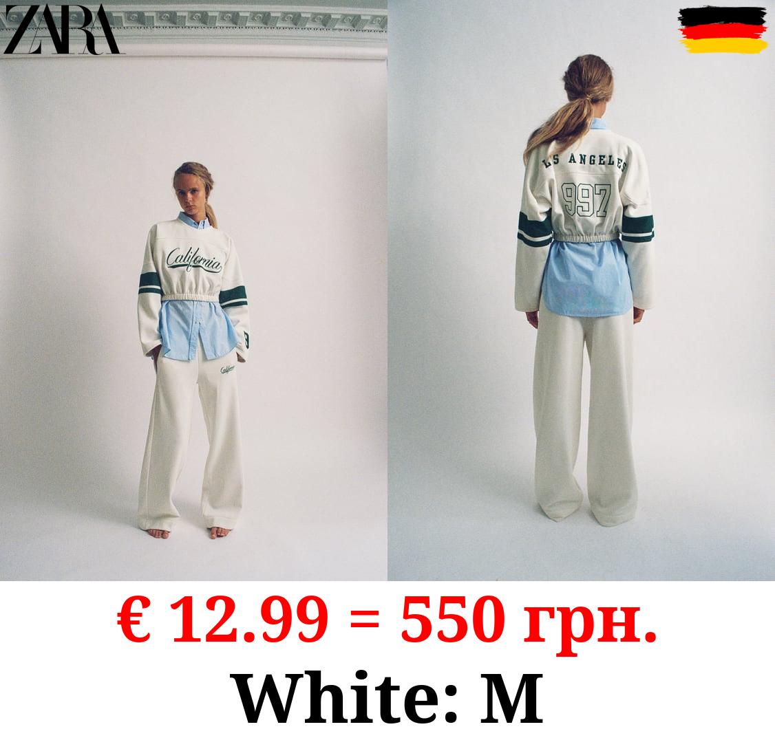 CROPPED CALIFORNIA SWEATSHIRT